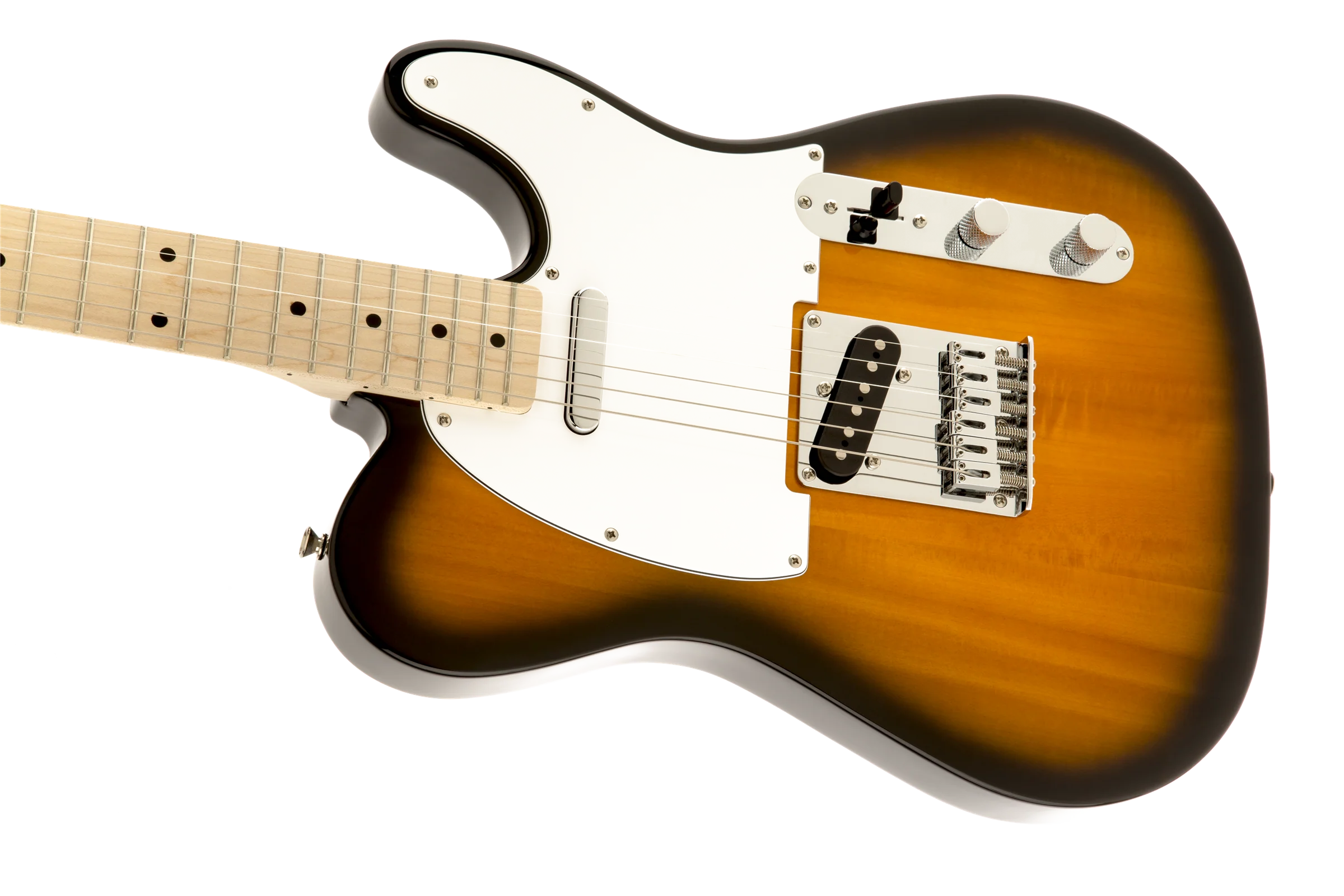 Squier Affinity Series Telecaster Maple Fingerboard 2-Color Sunburst Electric Guitar - Image 5