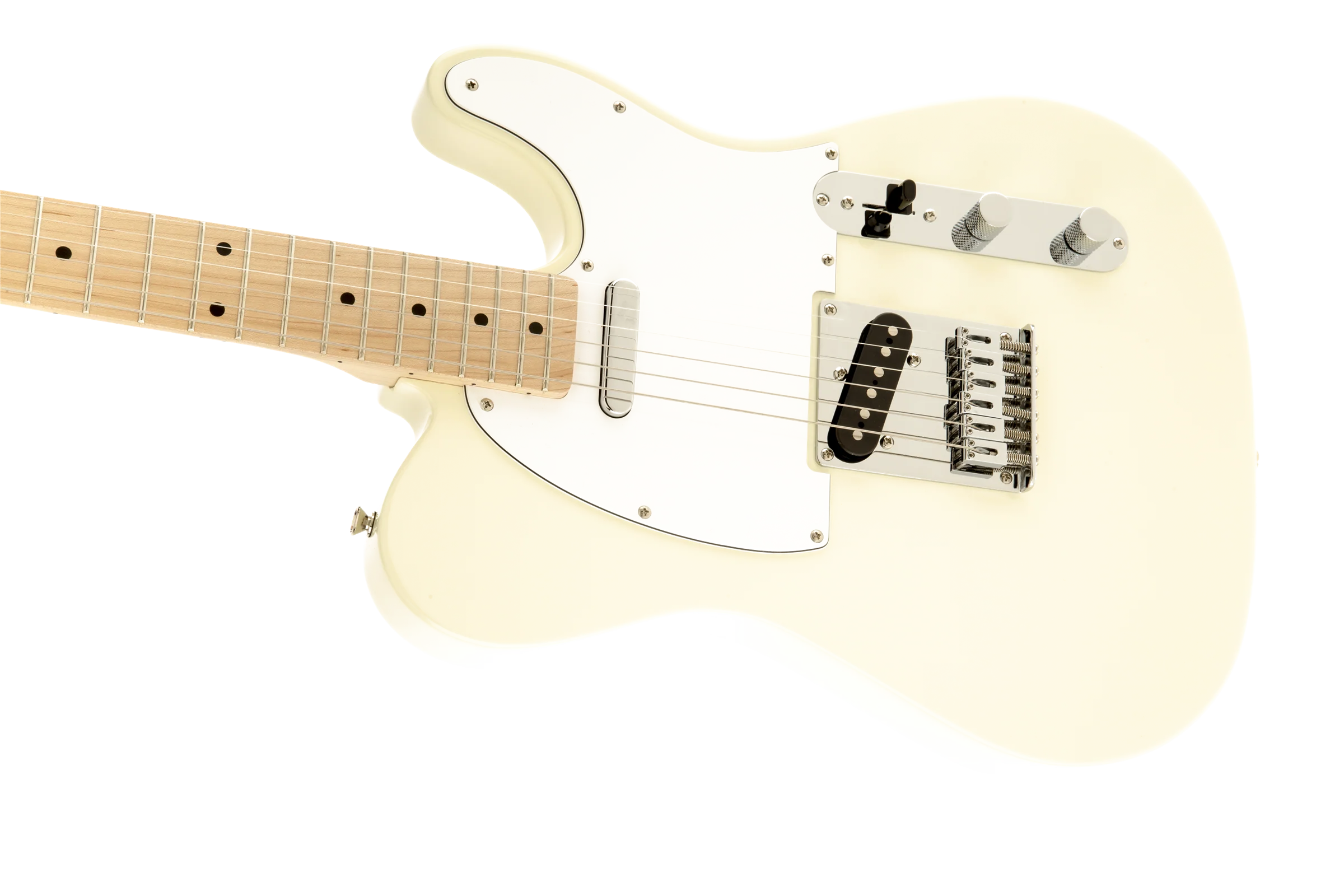 Squier Affinity Series Telecaster Maple Fingerboard Arctic White Electric Guitar - Image 6