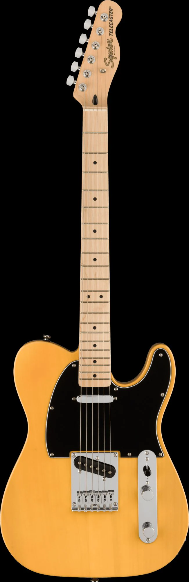 Squier Affinity Series Telecaster Maple Fingerboard Butterscotch Blonde - Image 2