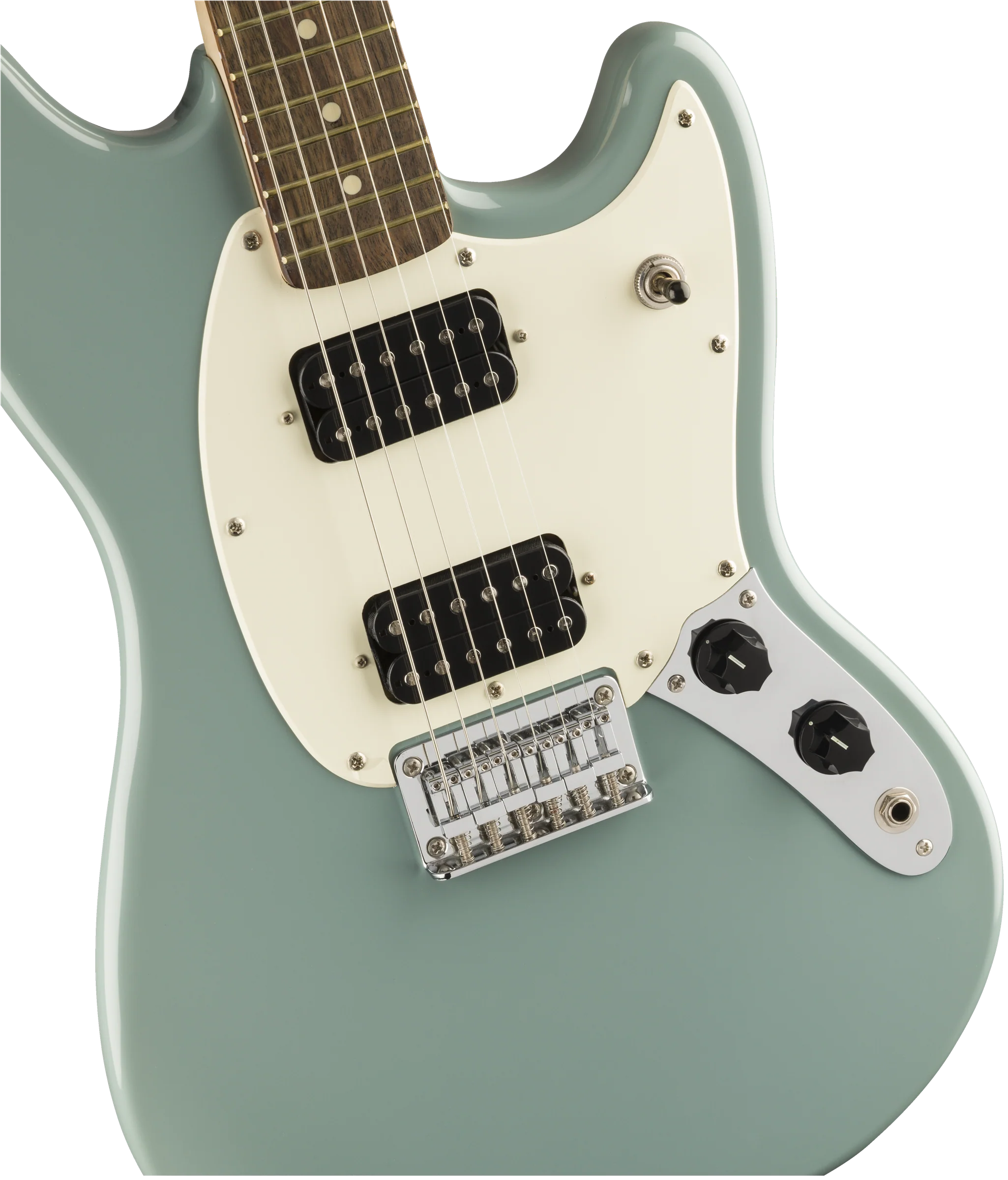 Squier Bullet Mustang HH Laurel Fingerboard Sonic Grey - Image 3