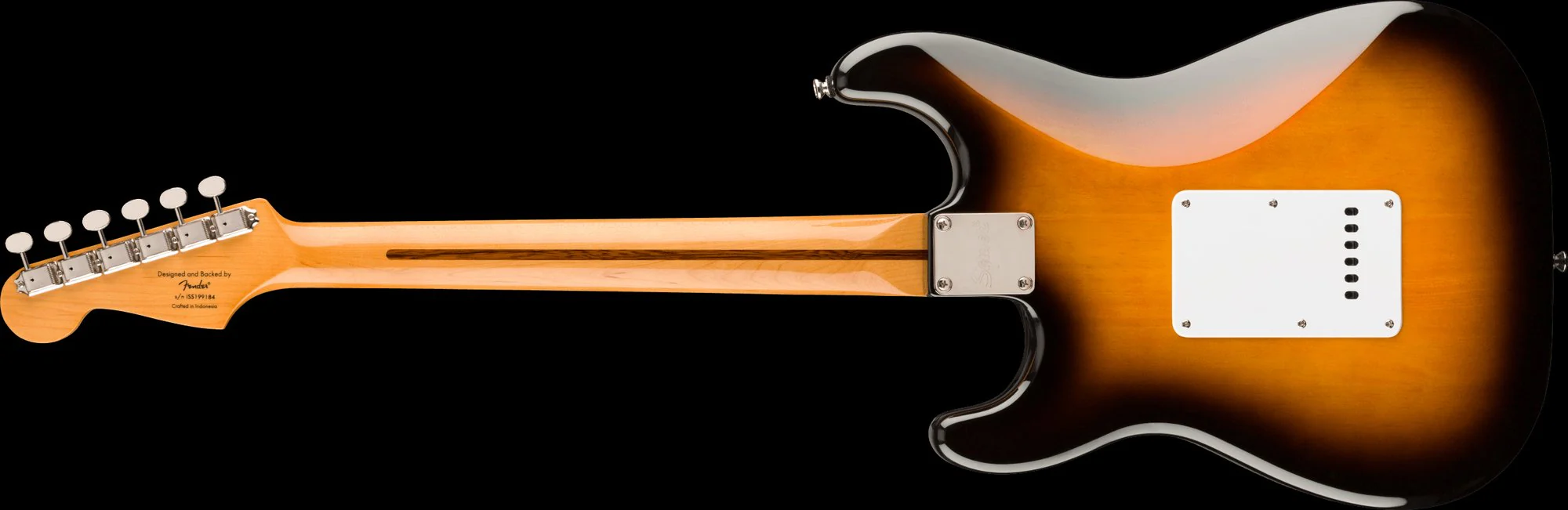 Squier Classic Vibe '50s Stratocaster Maple Fingerboard 2-Color Sunburst Electric Guitar - Image 3