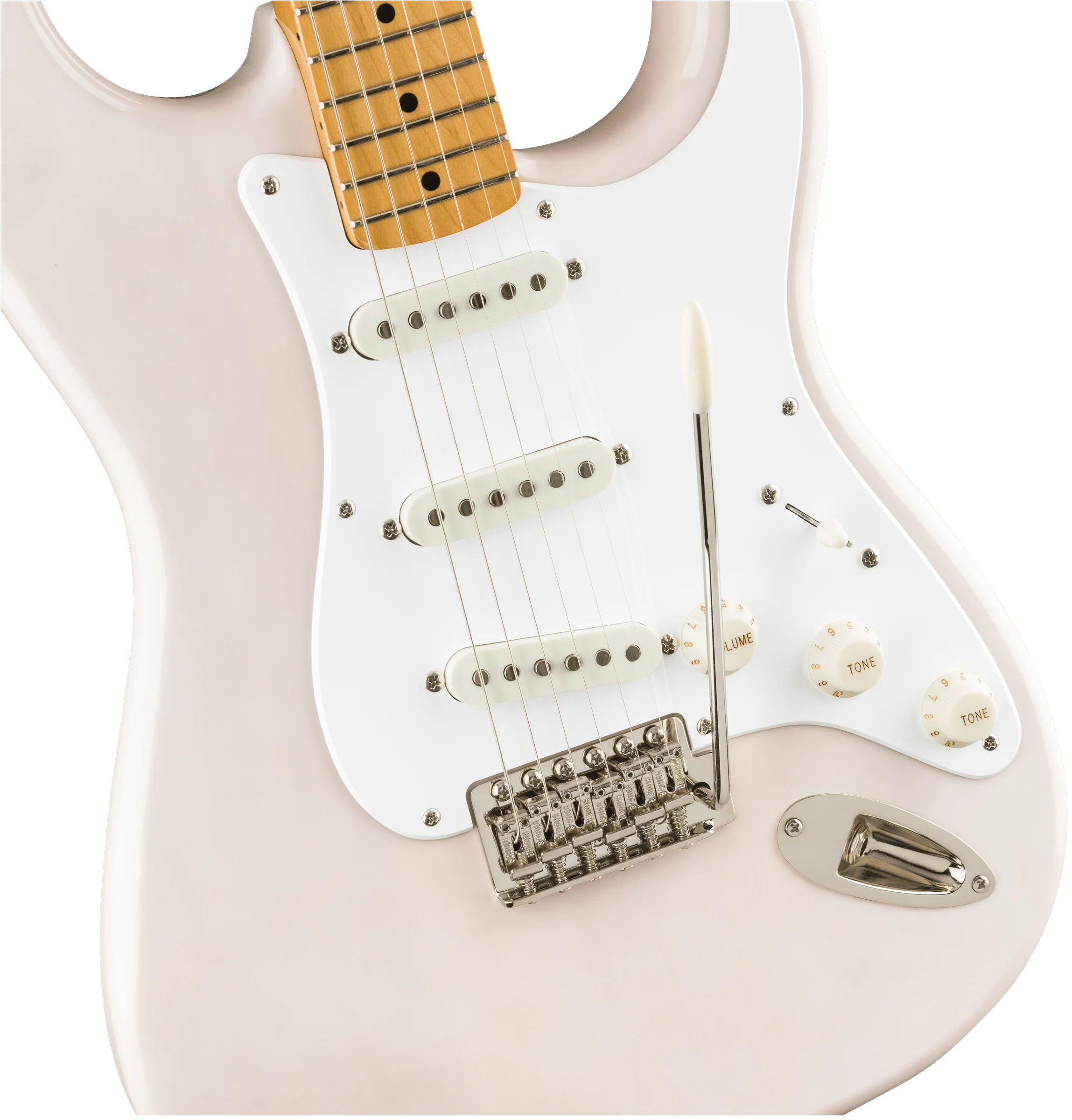Squier Classic Vibe '50s Stratocaster Maple Fingerboard White Blonde - Image 3