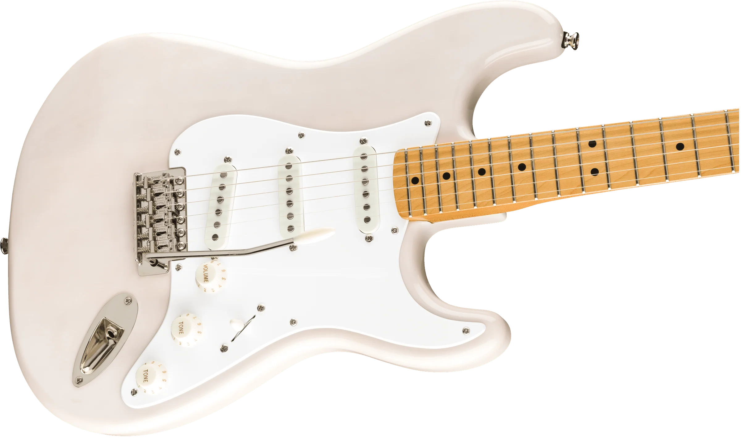 Squier Classic Vibe '50s Stratocaster Maple Fingerboard White Blonde - Image 4