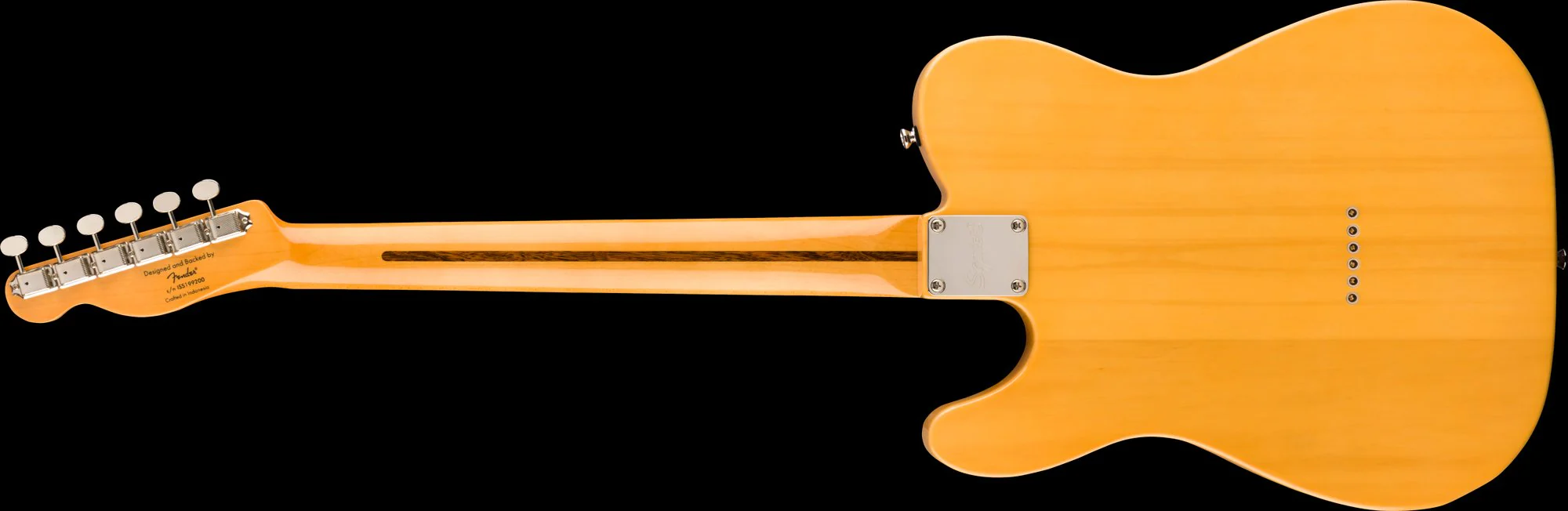 Squier Classic Vibe '50s Telecaster Maple Fingerboard Butterscotch Blonde Electric Guitar - Image 3