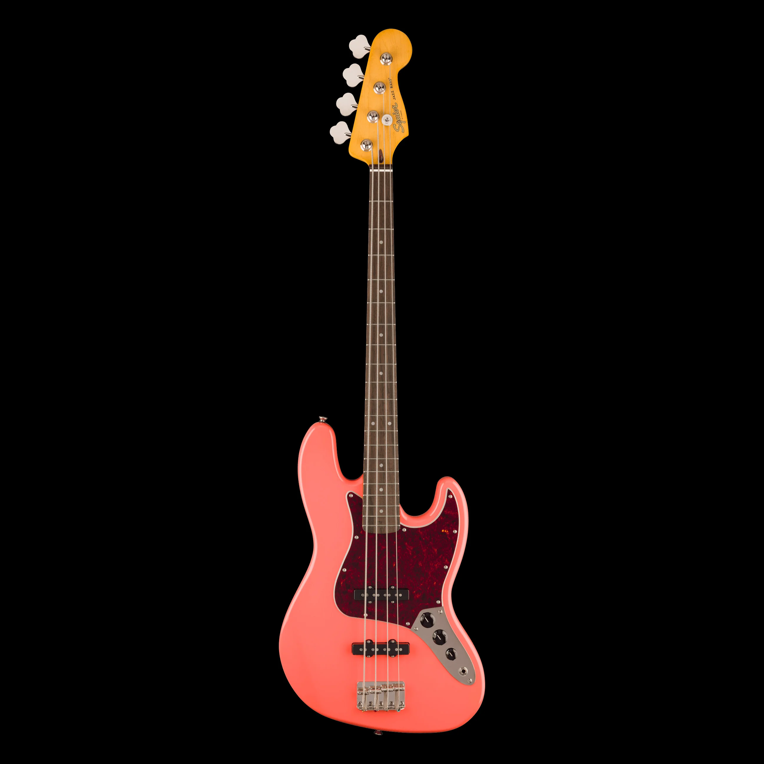 Squier Classic Vibe '60s Jazz Bass Tahitian Coral - Image 2