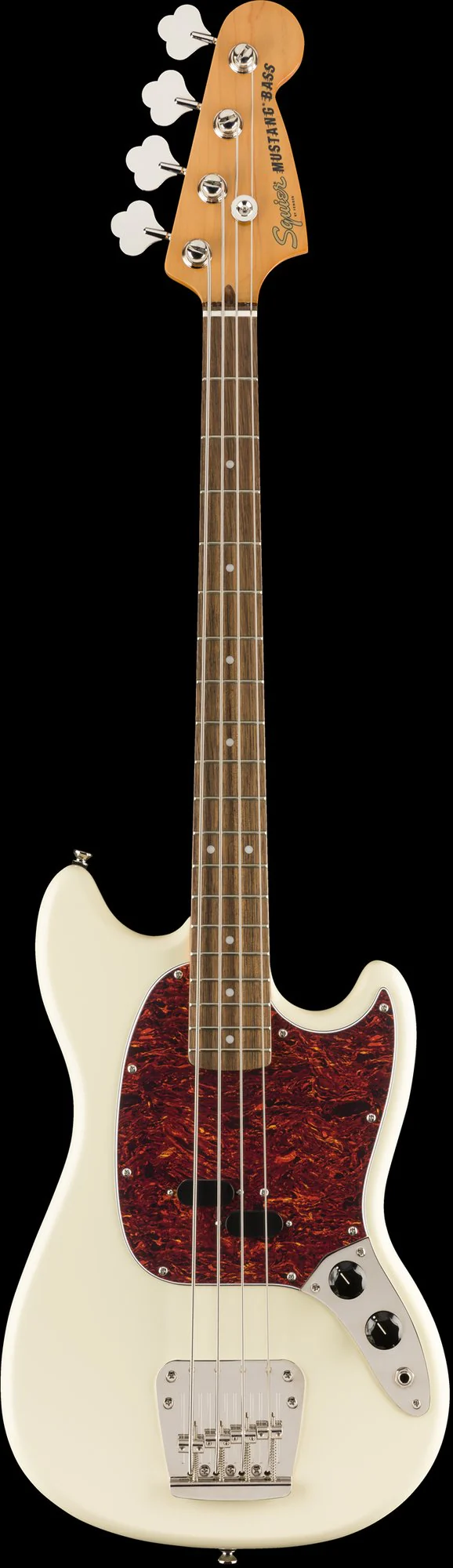 Squier Classic Vibe '60s Mustang Bass Laurel Fingerboard Olympic White - Image 2