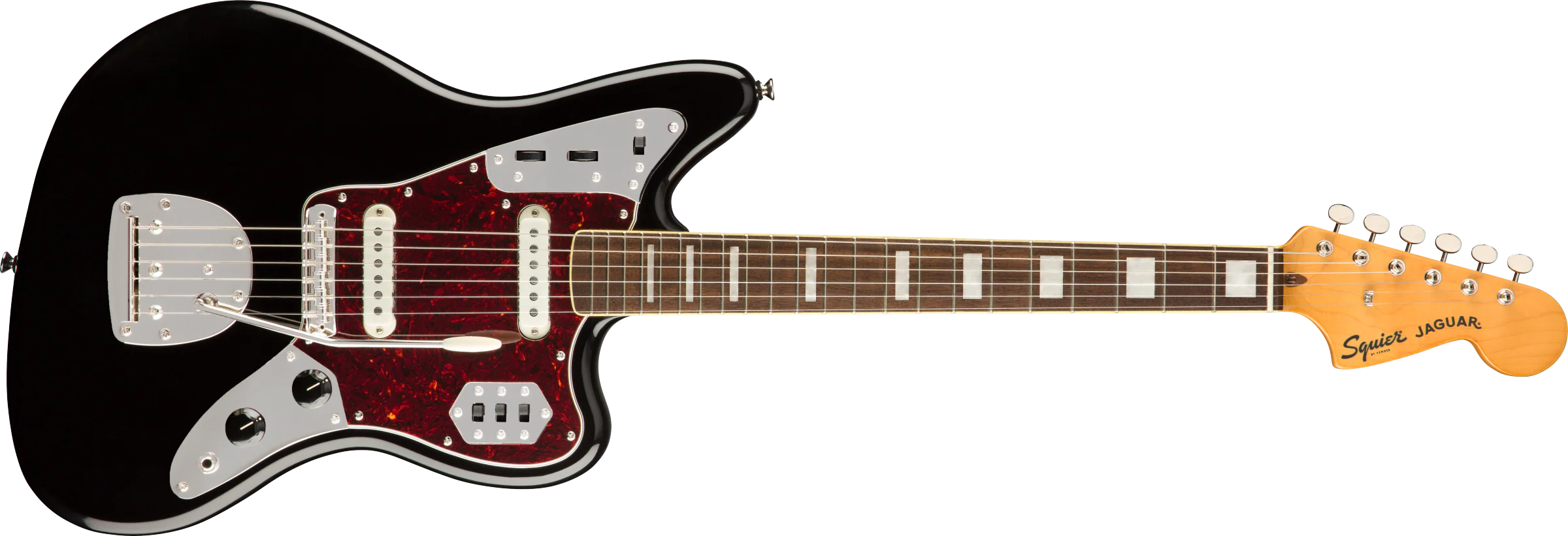 Squier Classic Vibe '70s Jaguar Laurel Fingerboard - Black