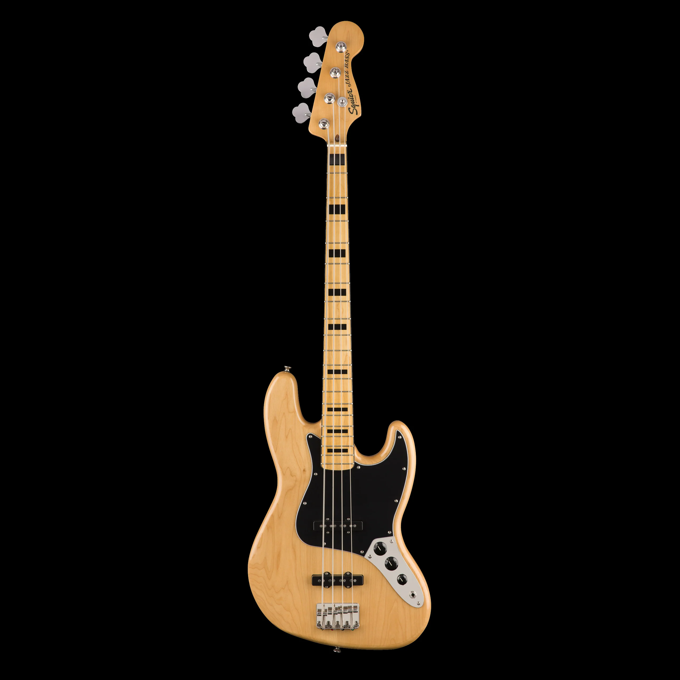 Squier Classic Vibe 70's Jazz Bass Maple Fingerboard - Natural - Image 2