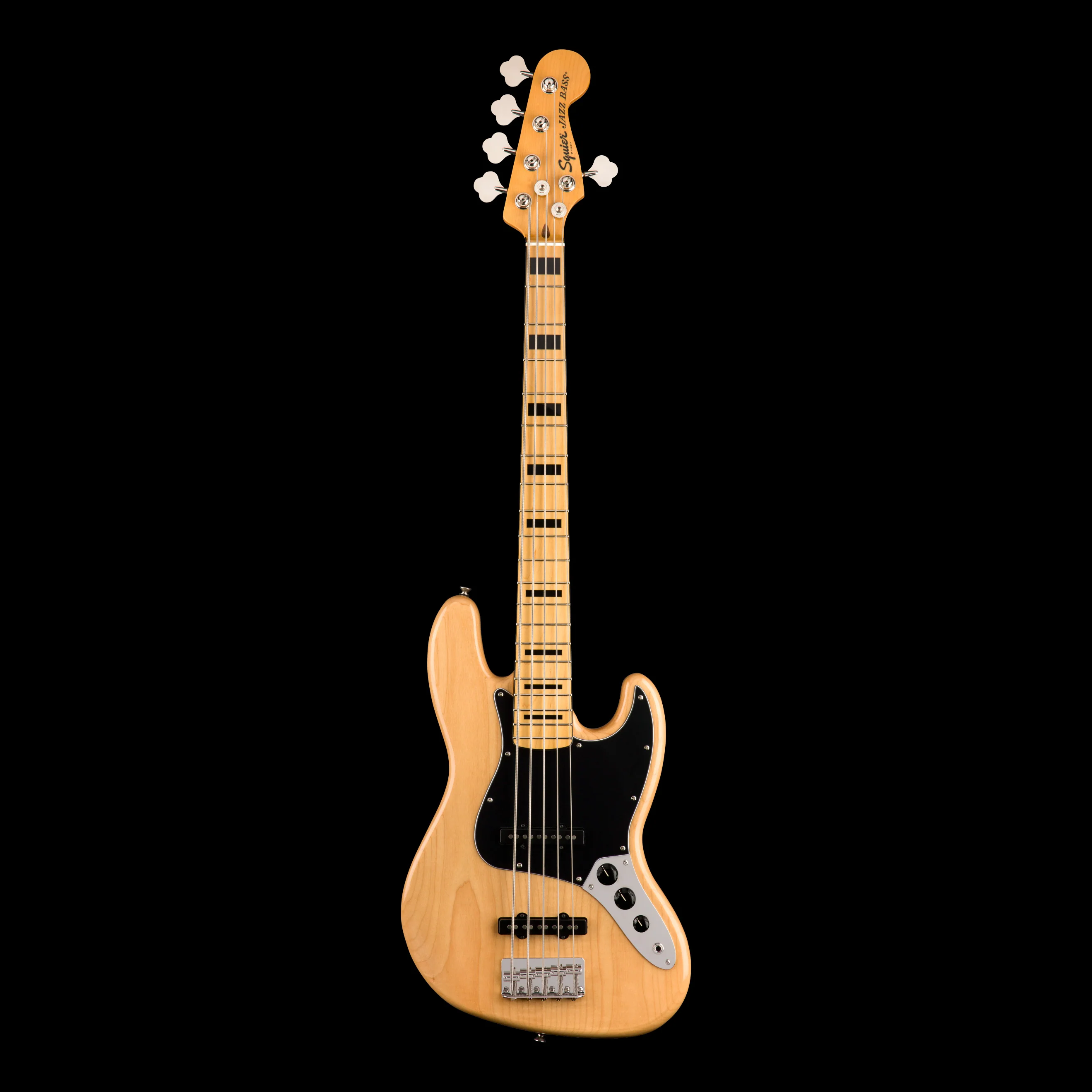 Squier Classic Vibe '70s Jazz Bass V Natural - Image 2