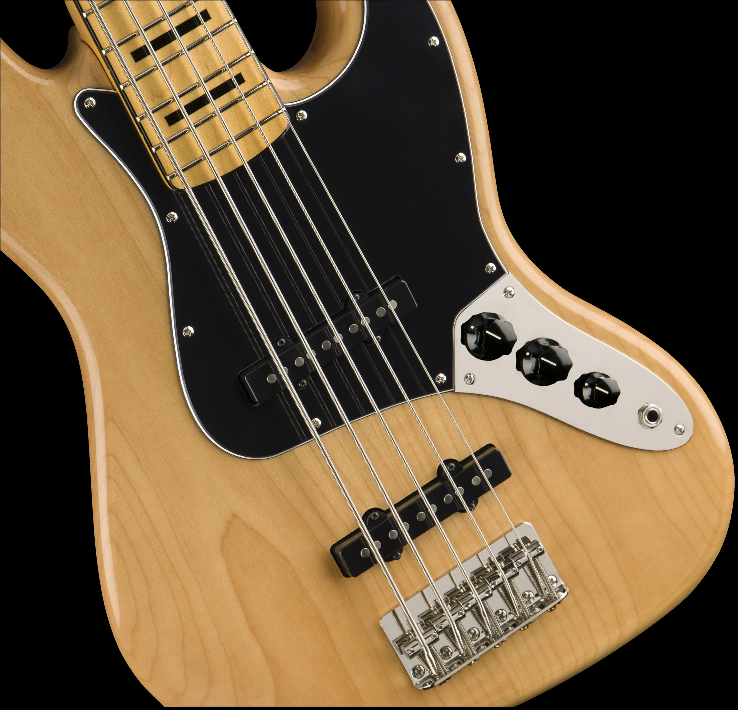 Squier Classic Vibe '70s Jazz Bass V Natural - Image 4