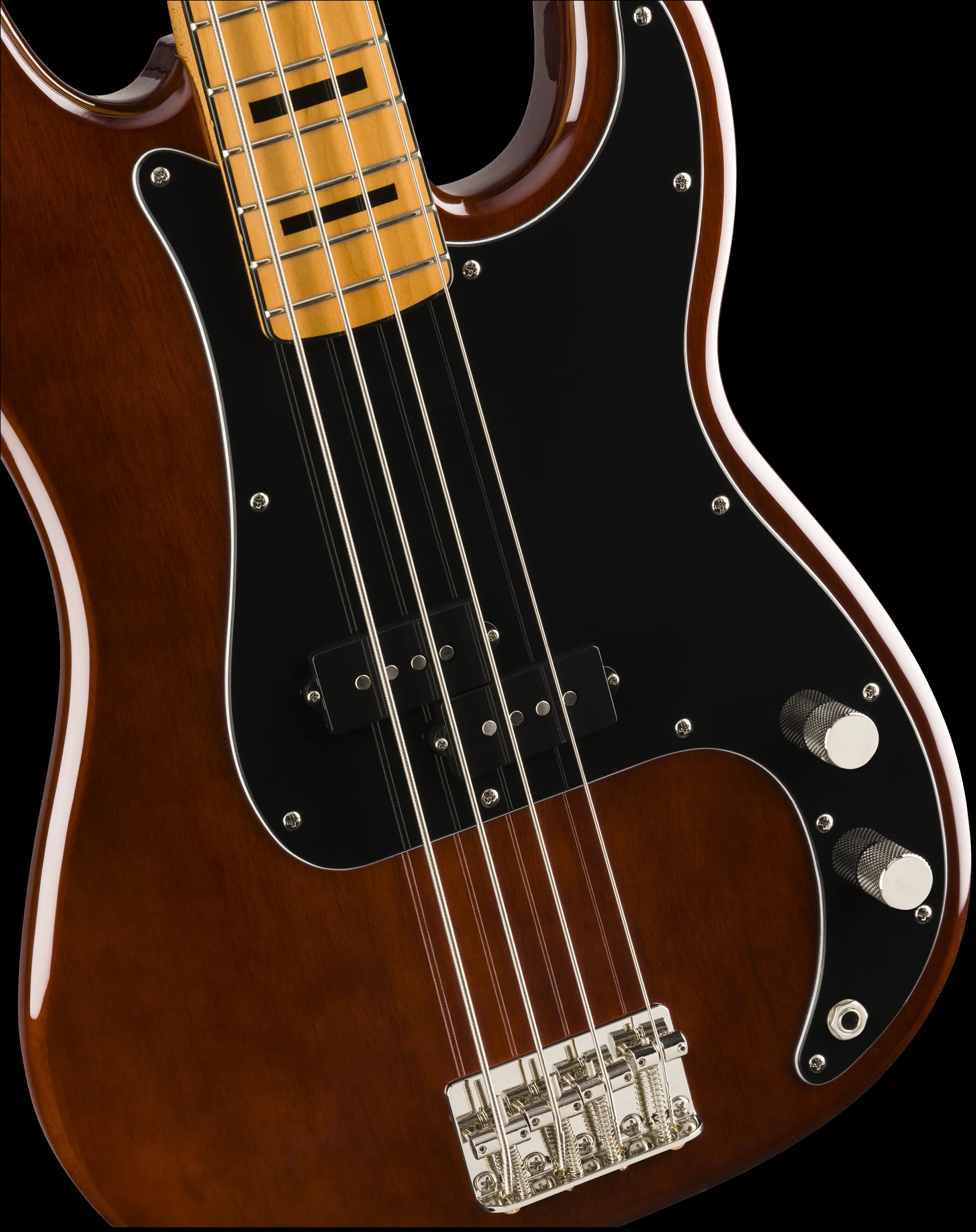Squier Classic Vibe '70s Precision Bass Maple Fingerboard Walnut - Image 3