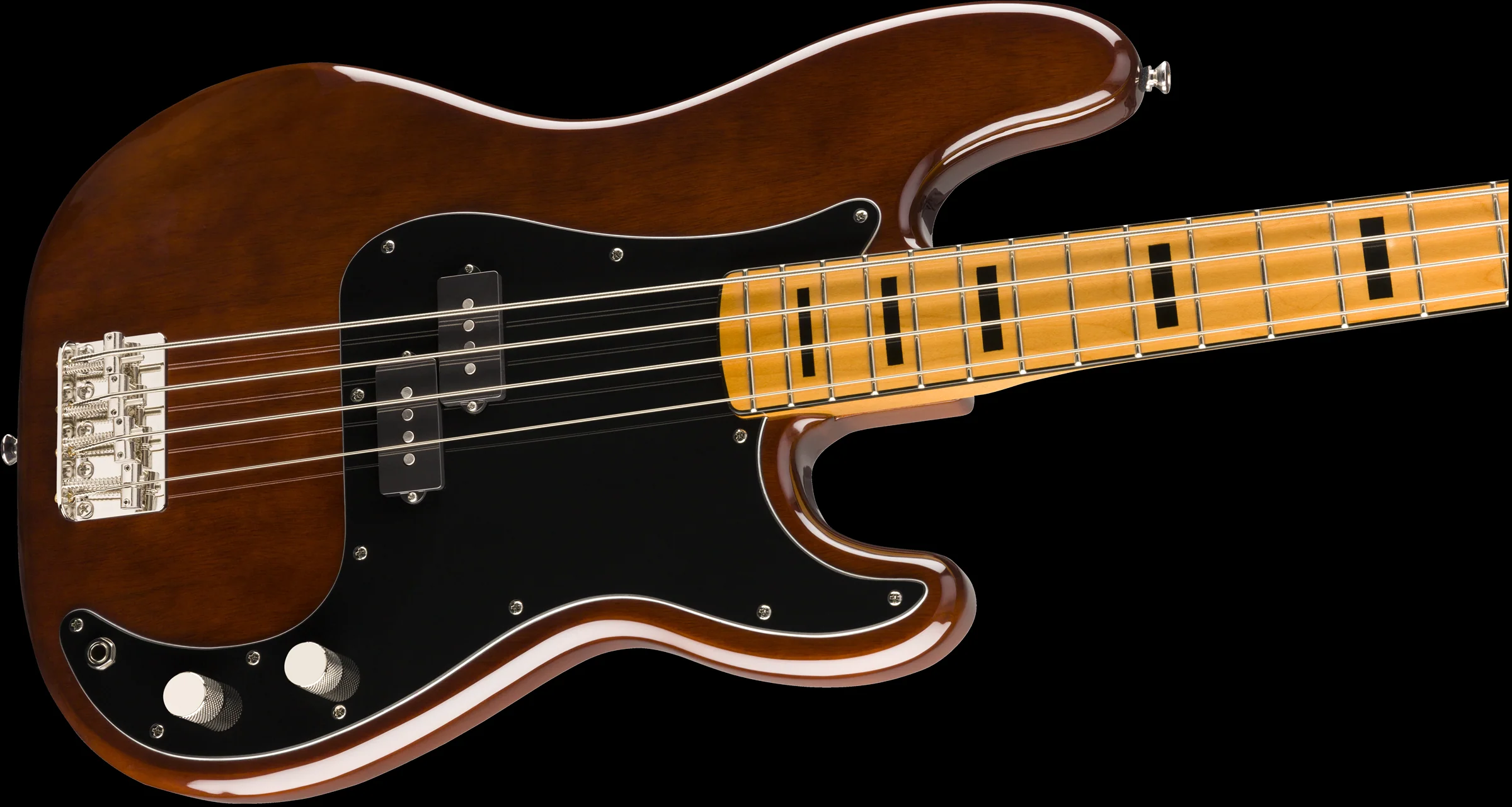 Squier Classic Vibe '70s Precision Bass Maple Fingerboard Walnut - Image 4