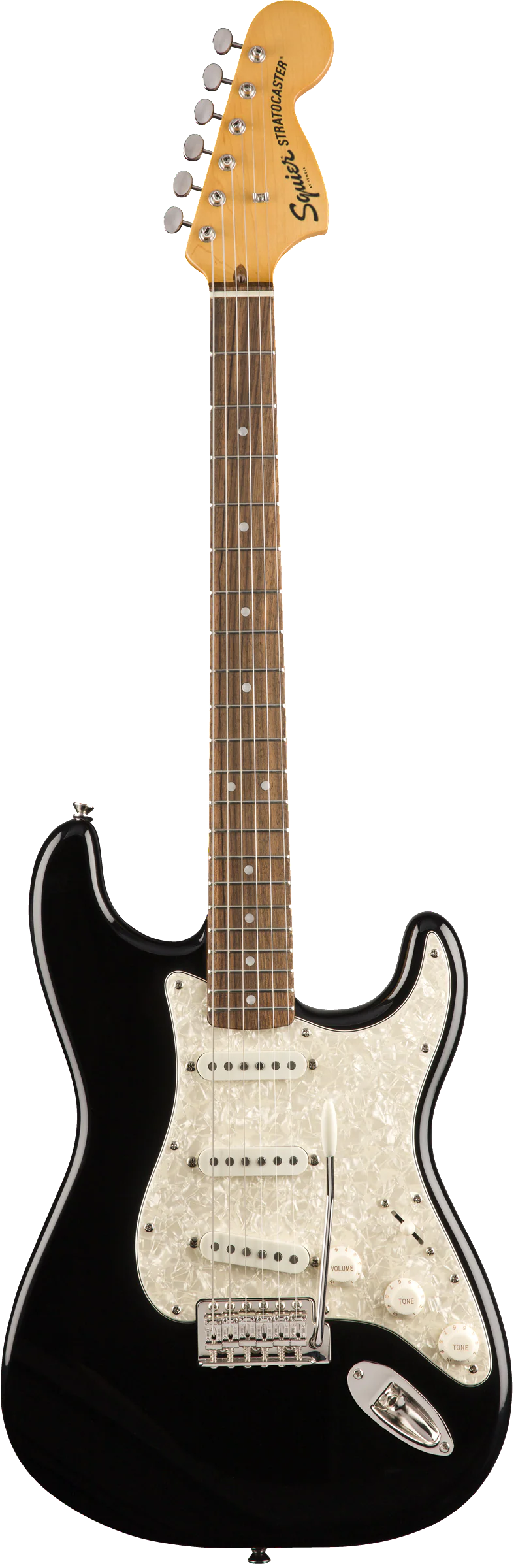 Squier Classic Vibe '70s Stratocaster Laurel Fingerboard - Black - Image 2