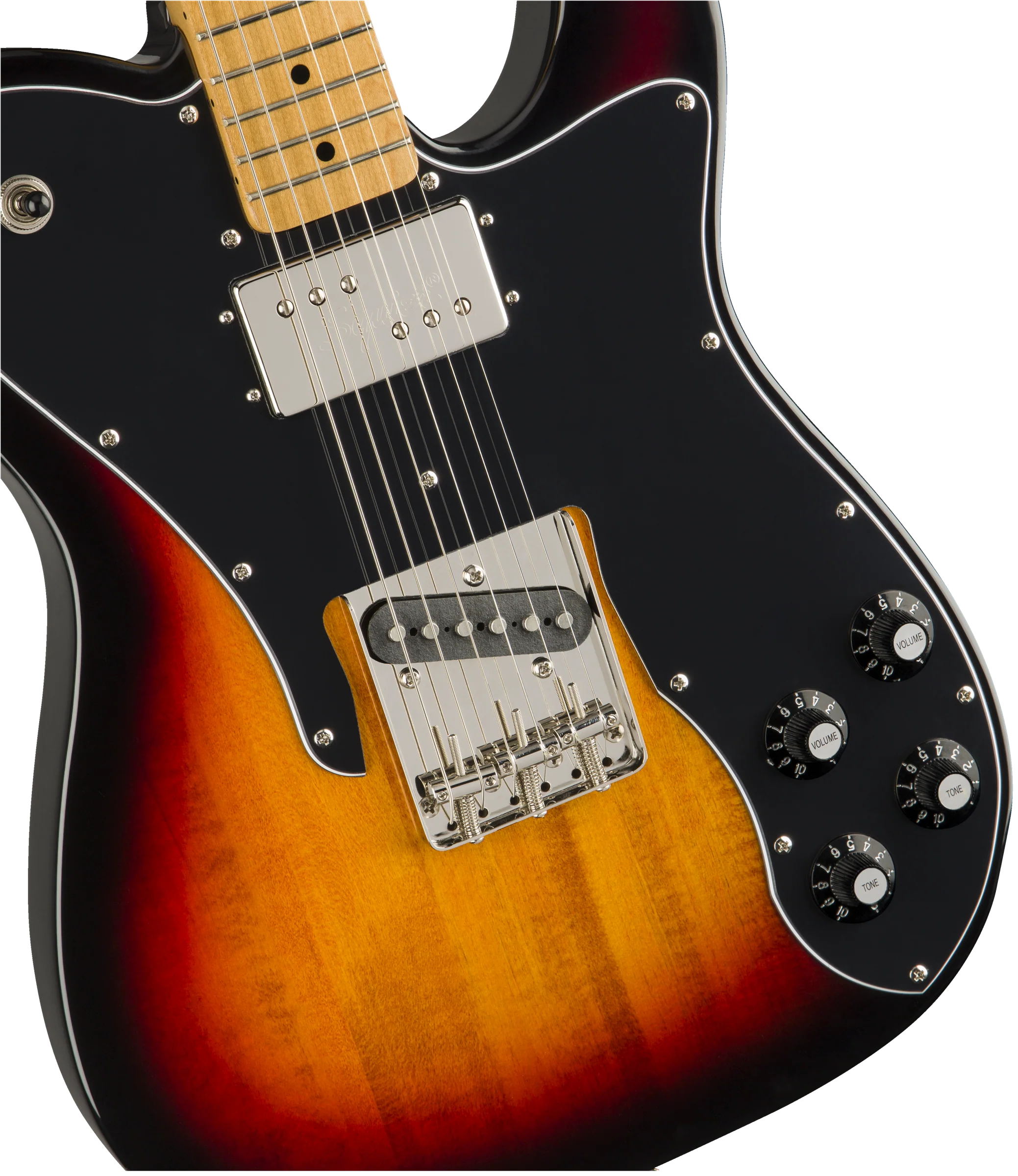 Squier Classic Vibe '70s Telecaster Custom Maple Fingerboard - 3-Color Sunburst - Image 3