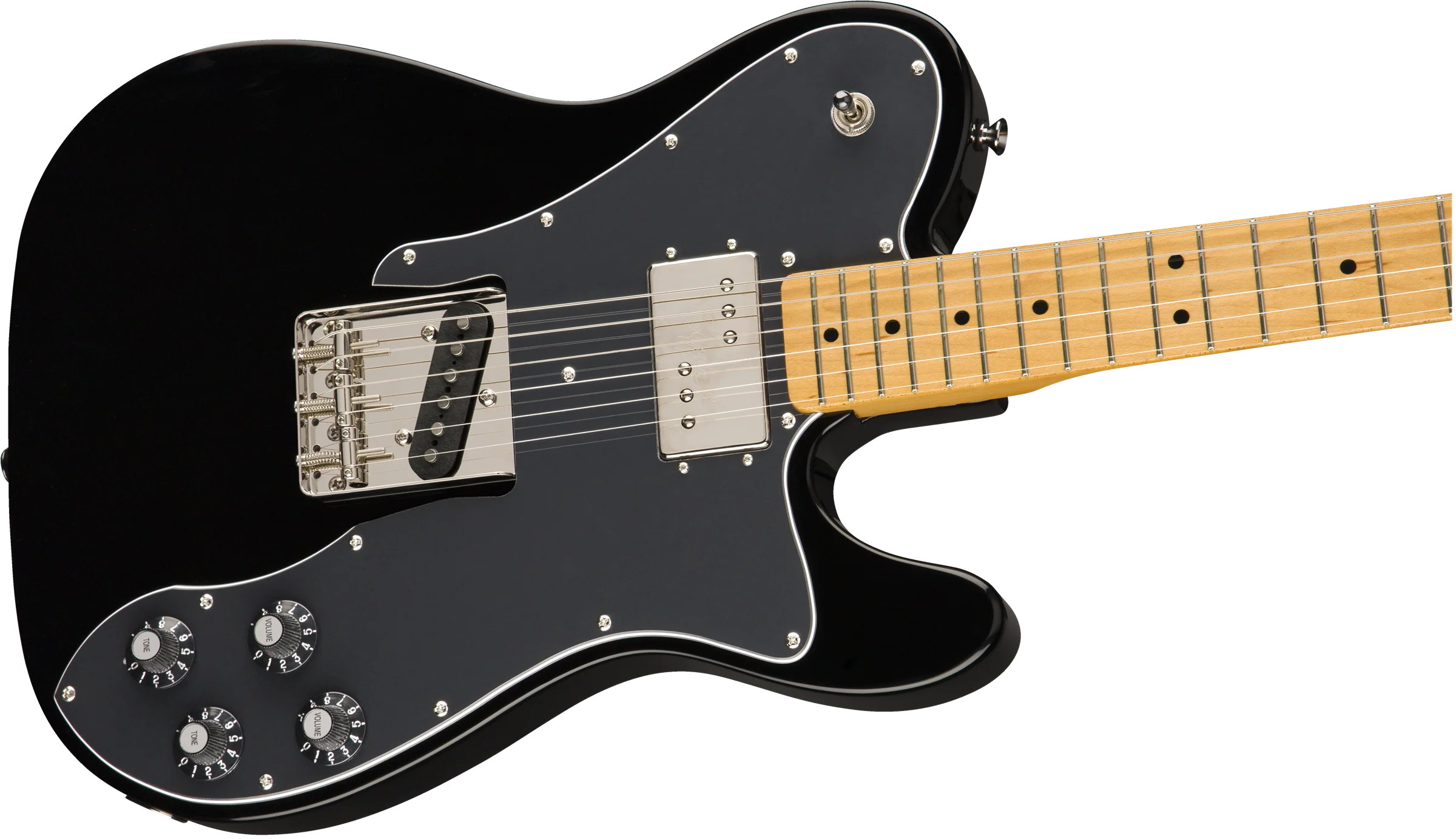 Squier Classic Vibe '70s Telecaster Custom Maple Fingerboard - Black - Image 4
