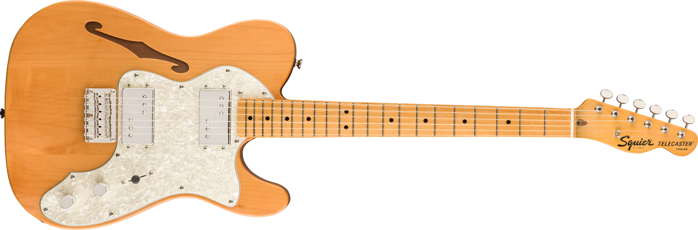 Squier Classic Vibe '70s Telecaster Thinline Maple Fingerboard - Natural