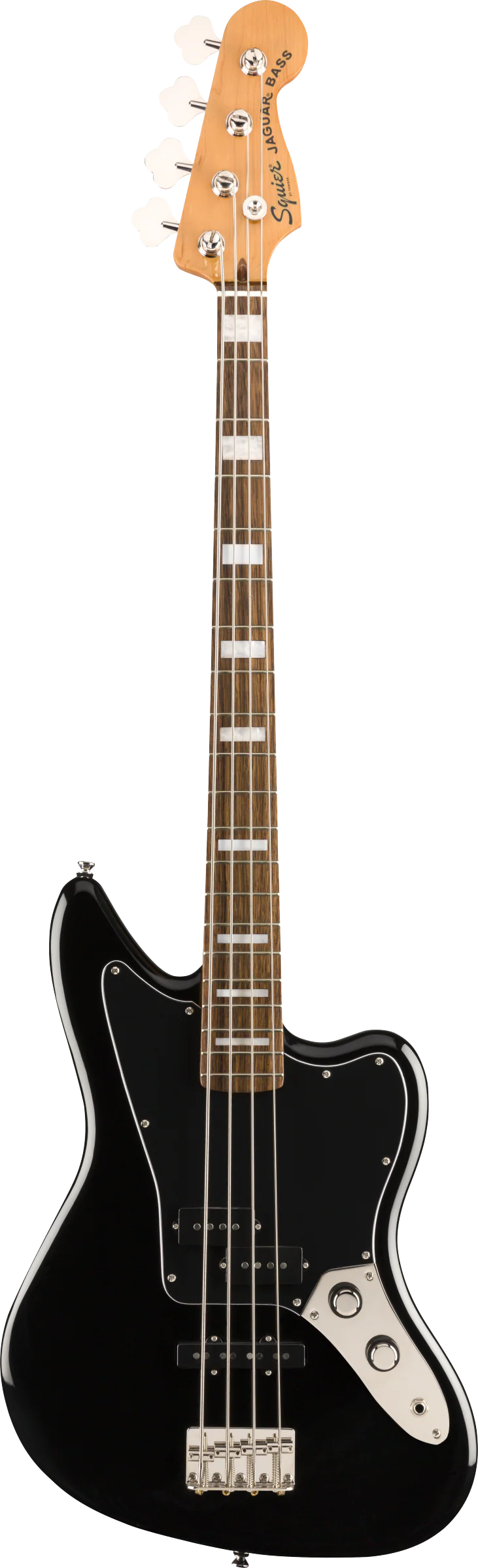 Squier Classic Vibe Jaguar Bass 32" Scale Black - Image 2