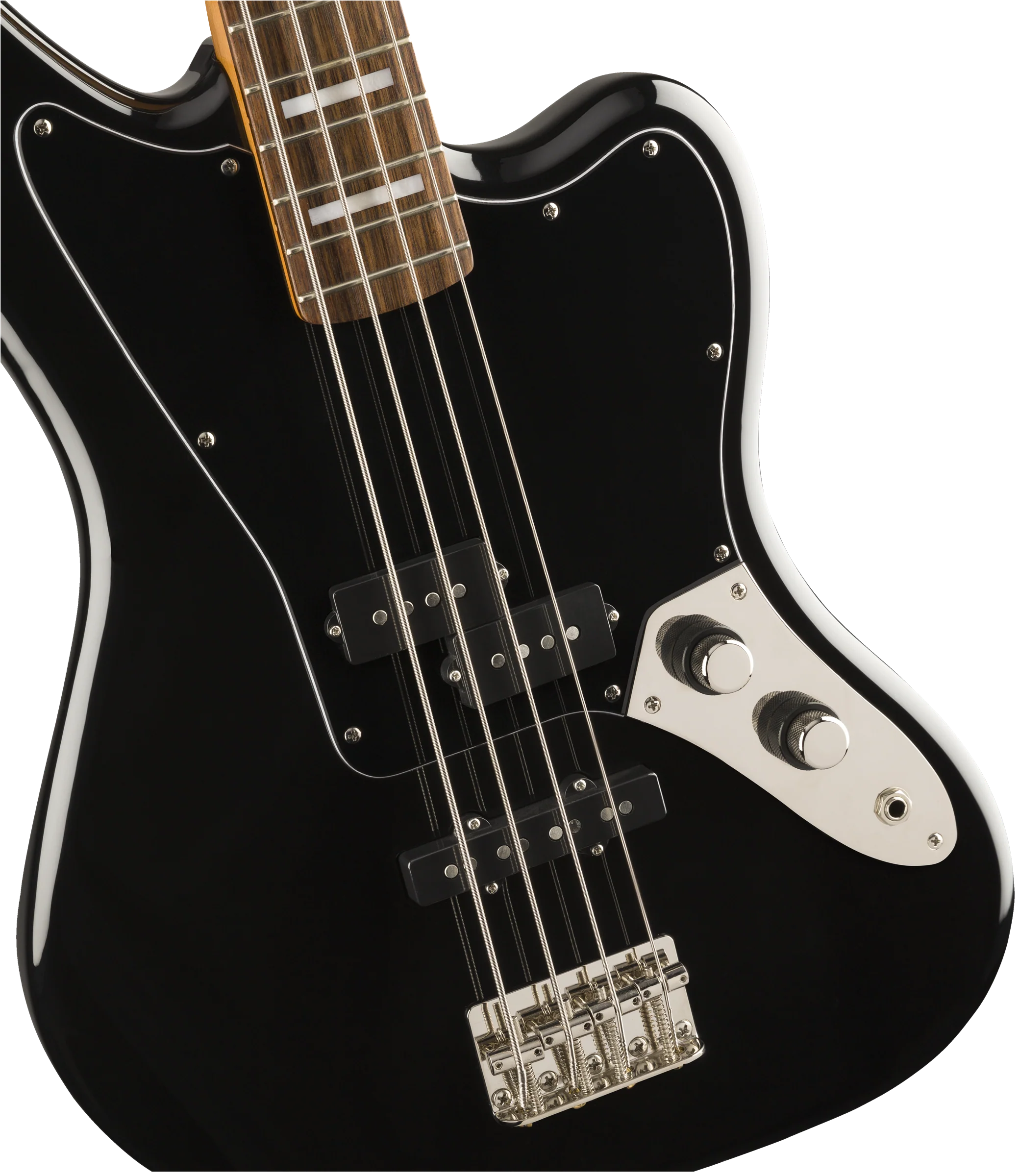 Squier Classic Vibe Jaguar Bass 32" Scale Black - Image 4