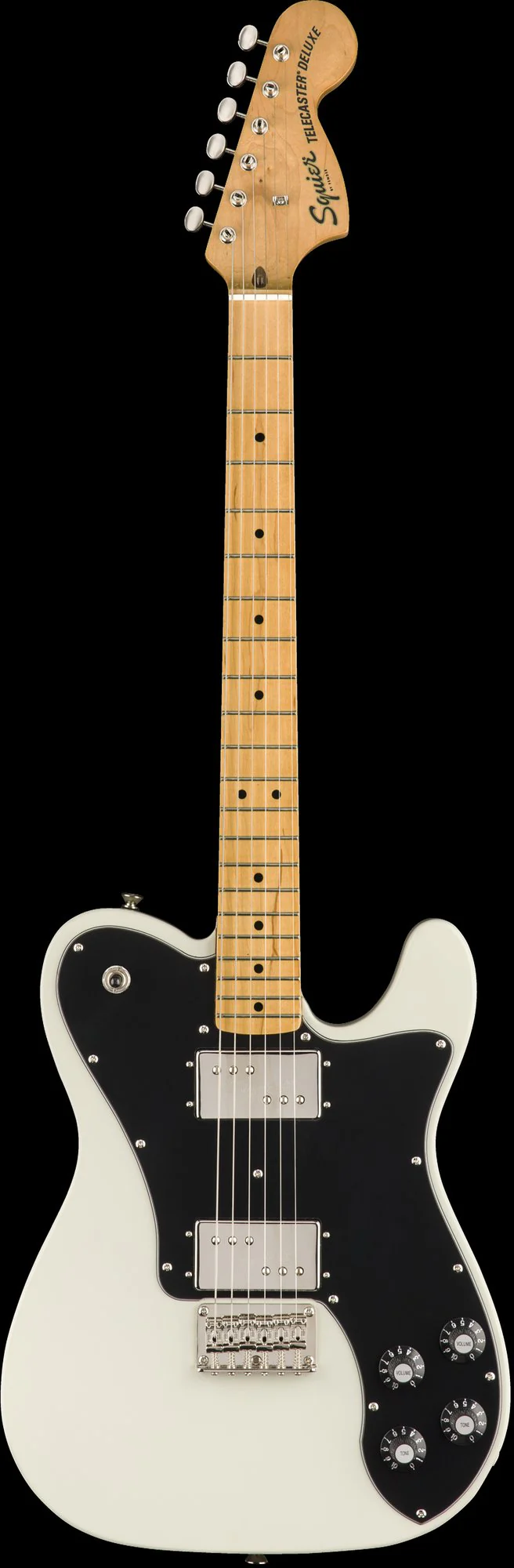 Squier Classic Vibe Maple Fingerboard 70's Telecaster Deluxe - Olympic White - Image 2