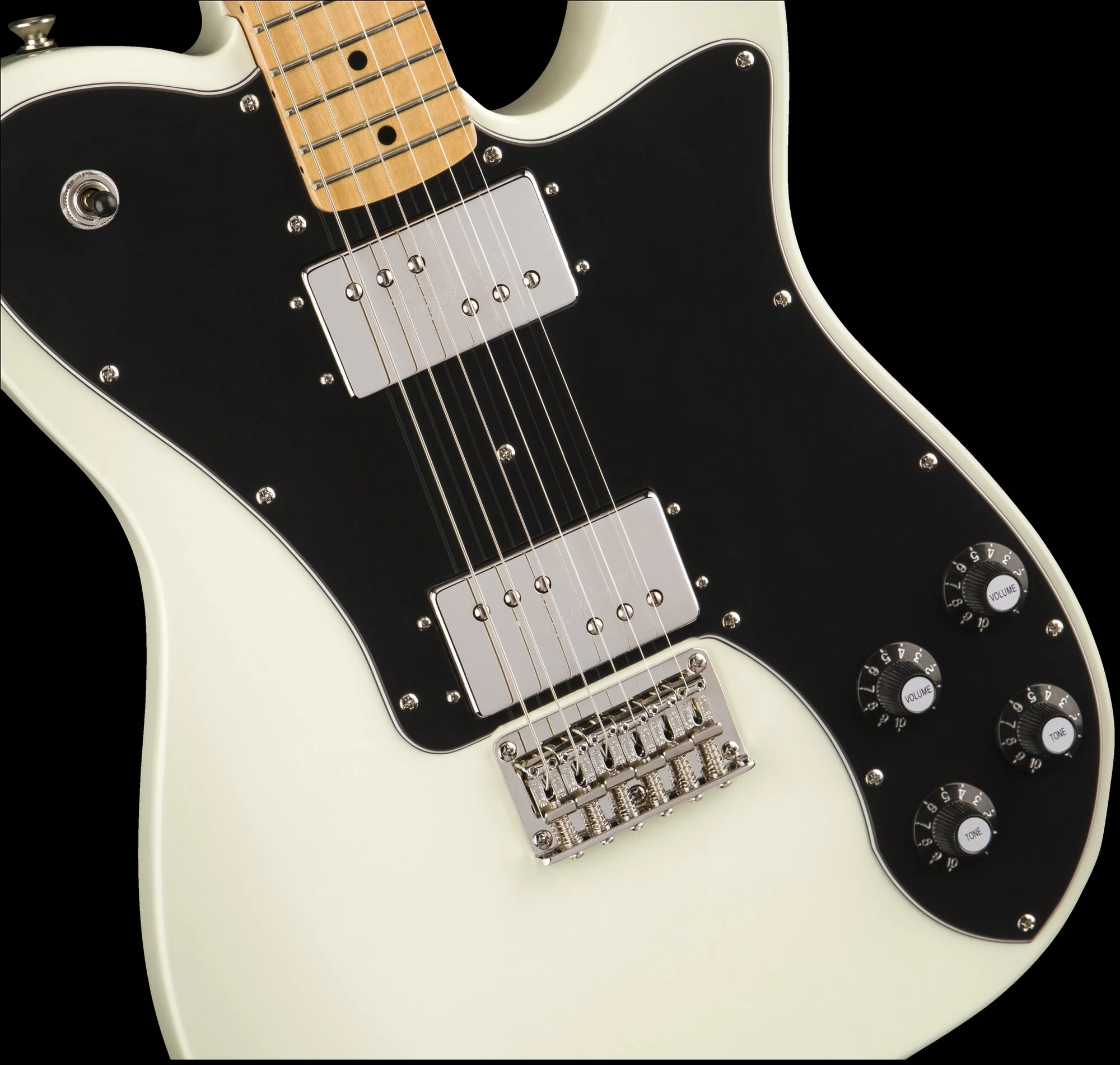 Squier Classic Vibe Maple Fingerboard 70's Telecaster Deluxe - Olympic White - Image 4
