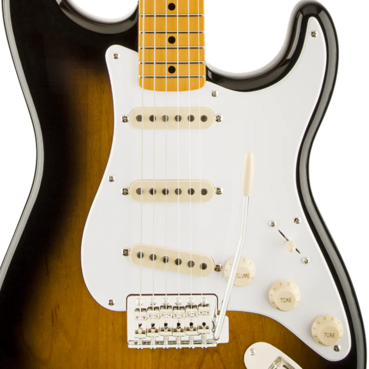 Fender Squier Classic Vibe Stratocaster '50s Maple Fingerboard - 2 Tone Sunburst - Image 3
