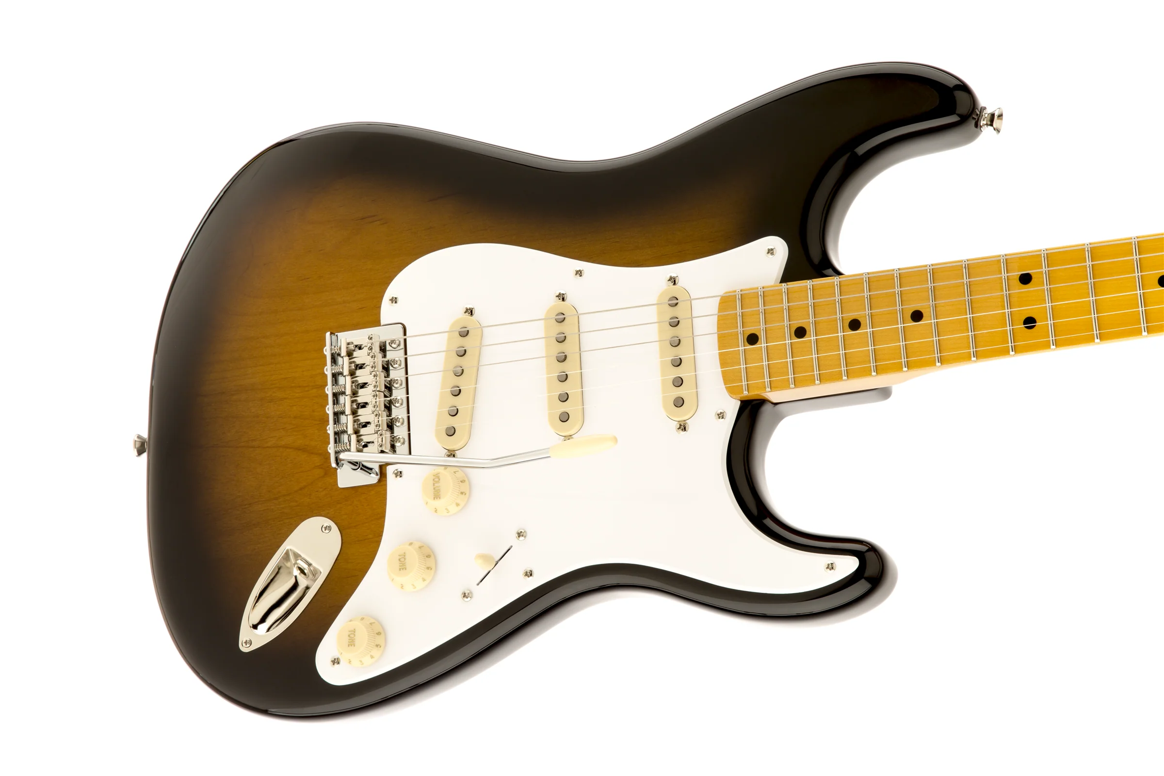 Fender Squier Classic Vibe Stratocaster '50s Maple Fingerboard - 2 Tone Sunburst - Image 4