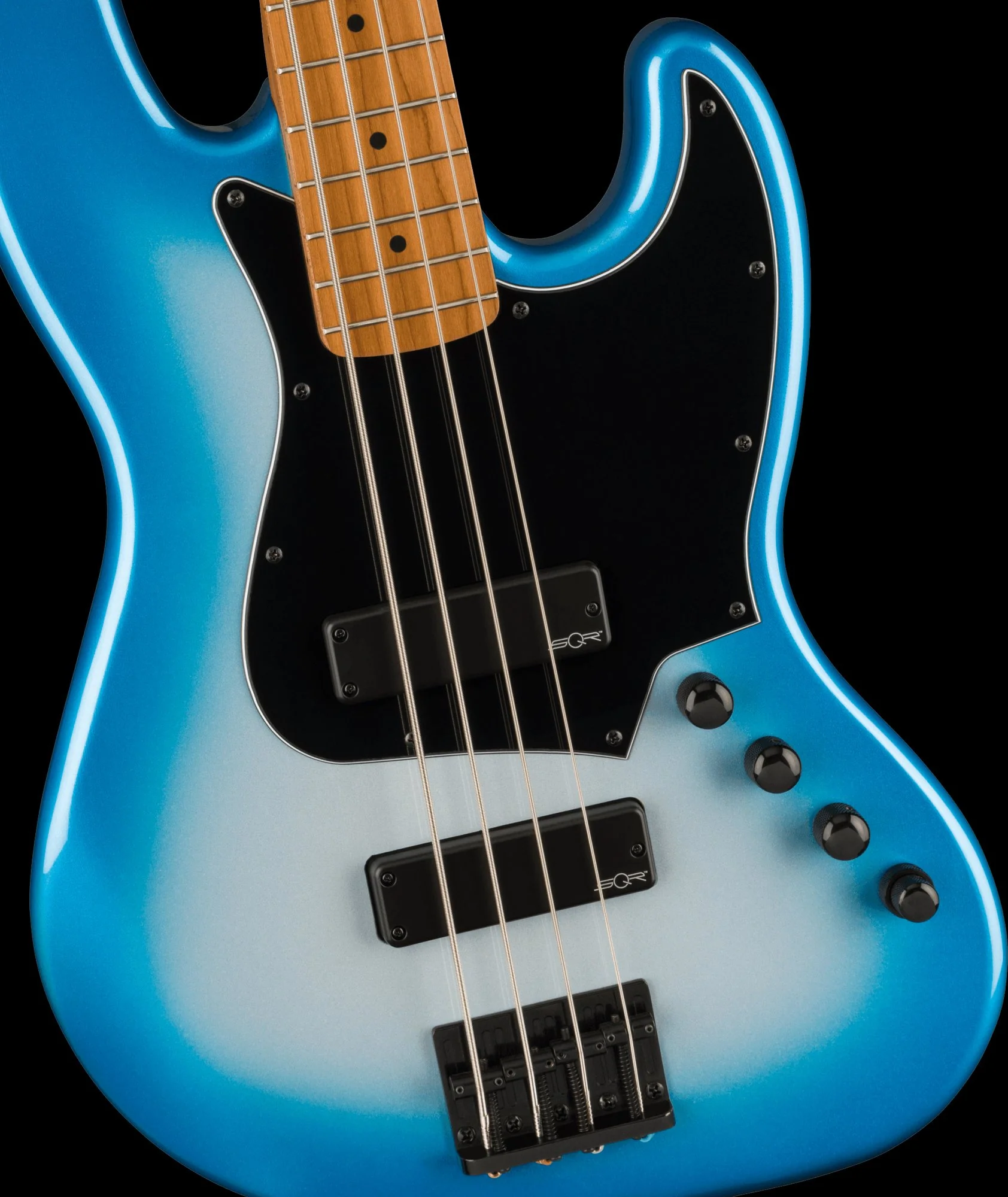 Squier Contemporary Active Jazz Bass HH Sky Burst Metallic - Image 3