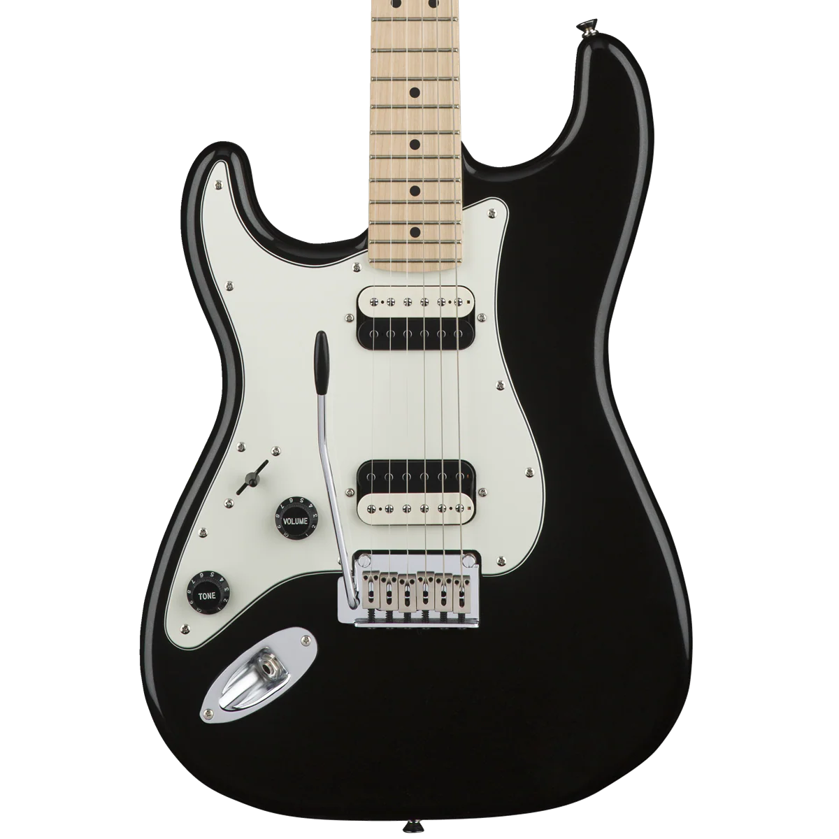 Squier Contemporary Stratocaster HH Left-Handed Electric Guitar - Black Metallic