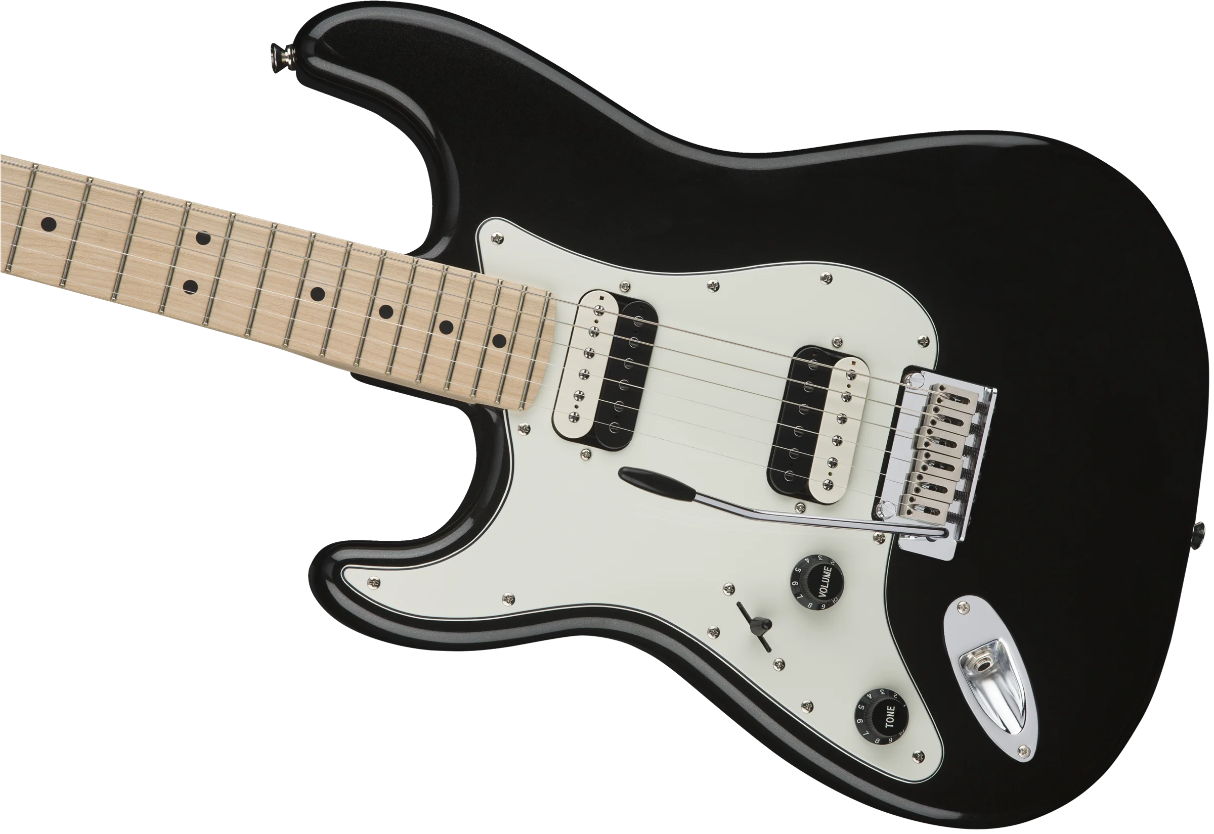 Squier Contemporary Stratocaster HH Left-Handed Electric Guitar - Black Metallic - Image 5
