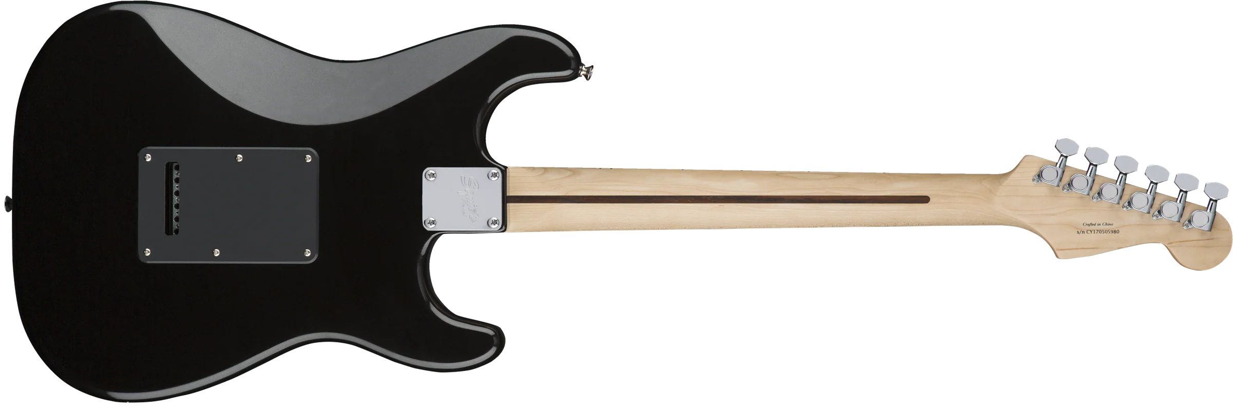 Squier Contemporary Stratocaster HH Left-Handed Electric Guitar - Black Metallic - Image 6