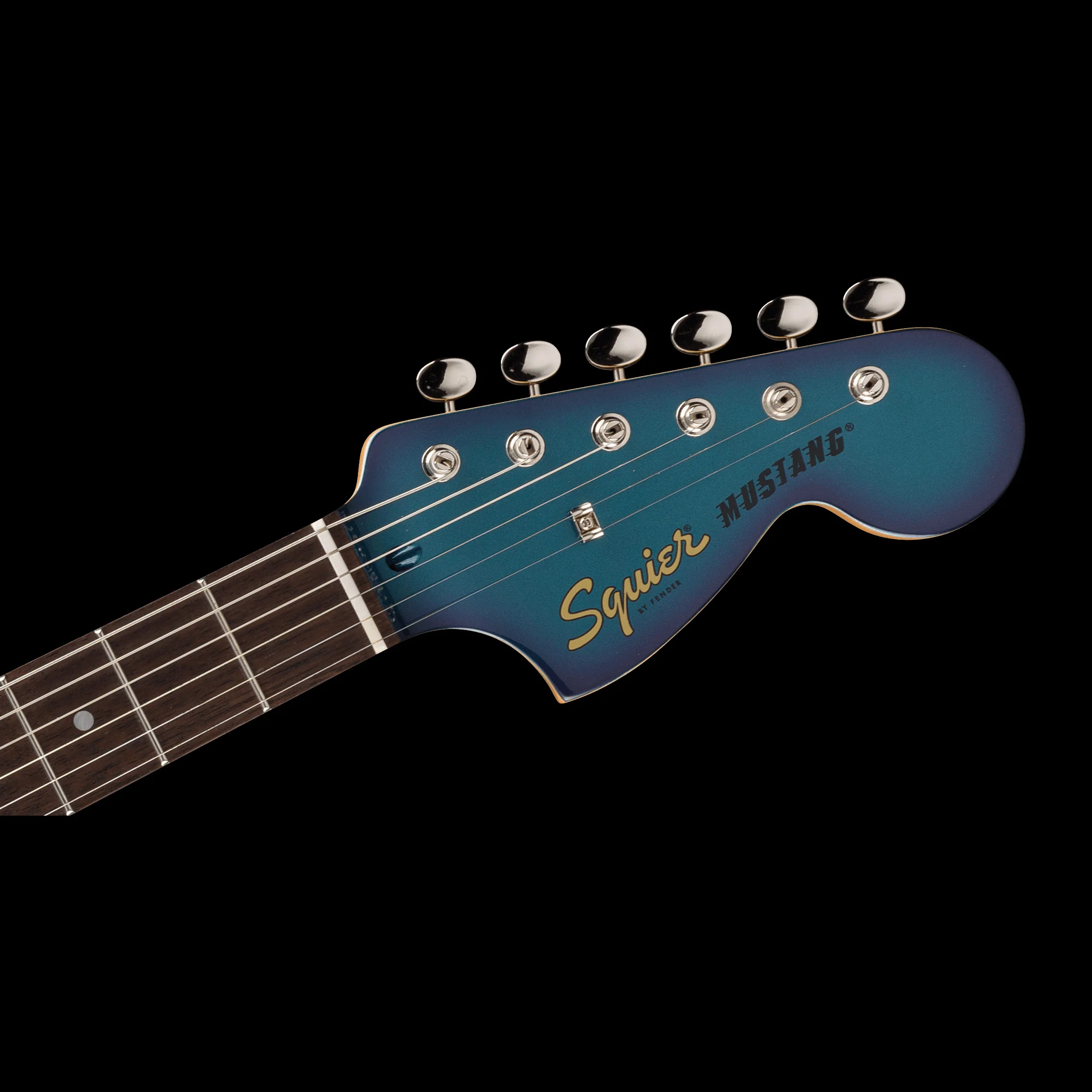Squier FSR Classic Vibe '60s Mustang Competition Burgundy Electric Guitar - Image 4