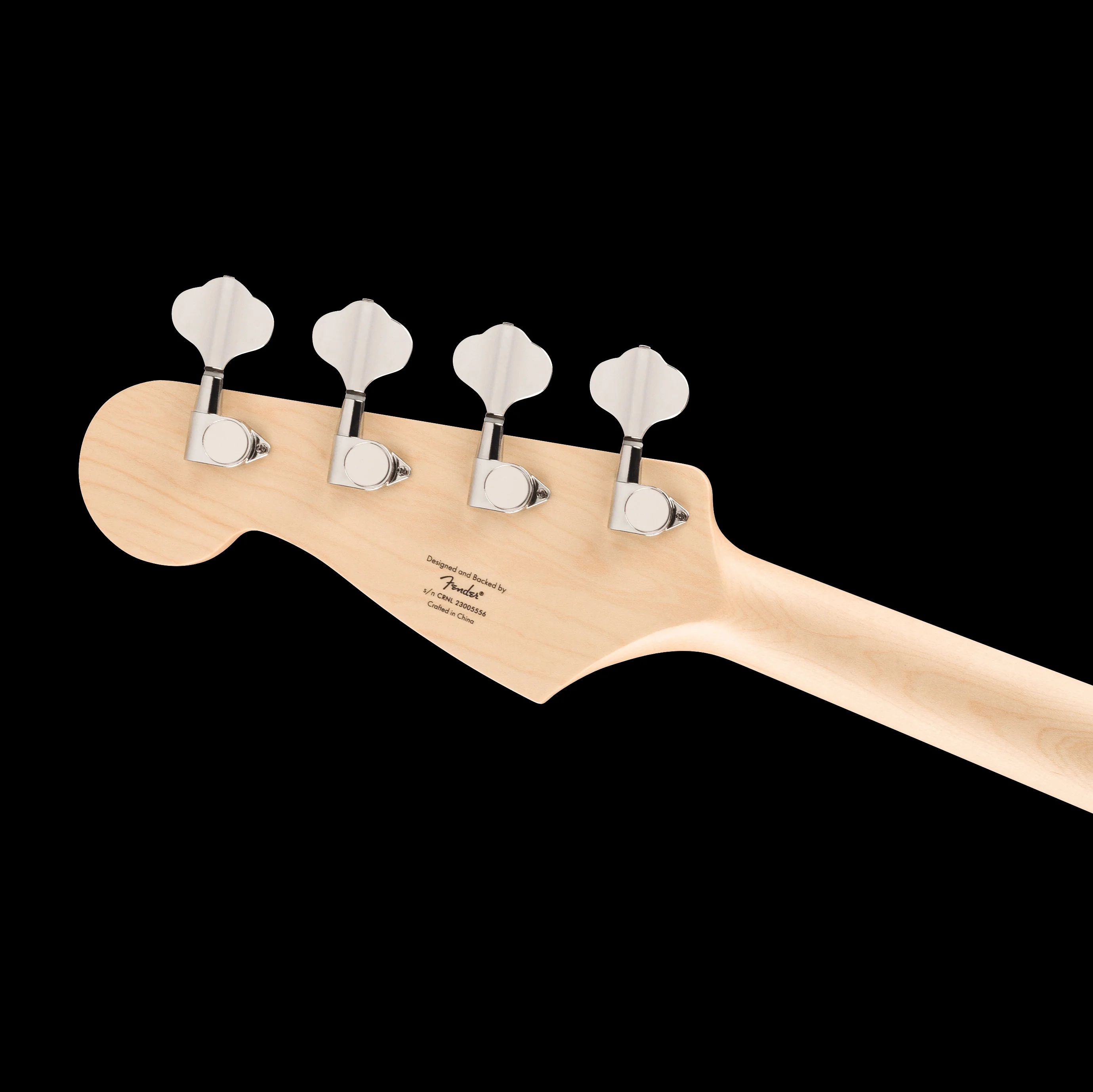 Squier FSR Sonic Bronco Bass Maple Fingerboard White Pickguard Lime Green - Image 7