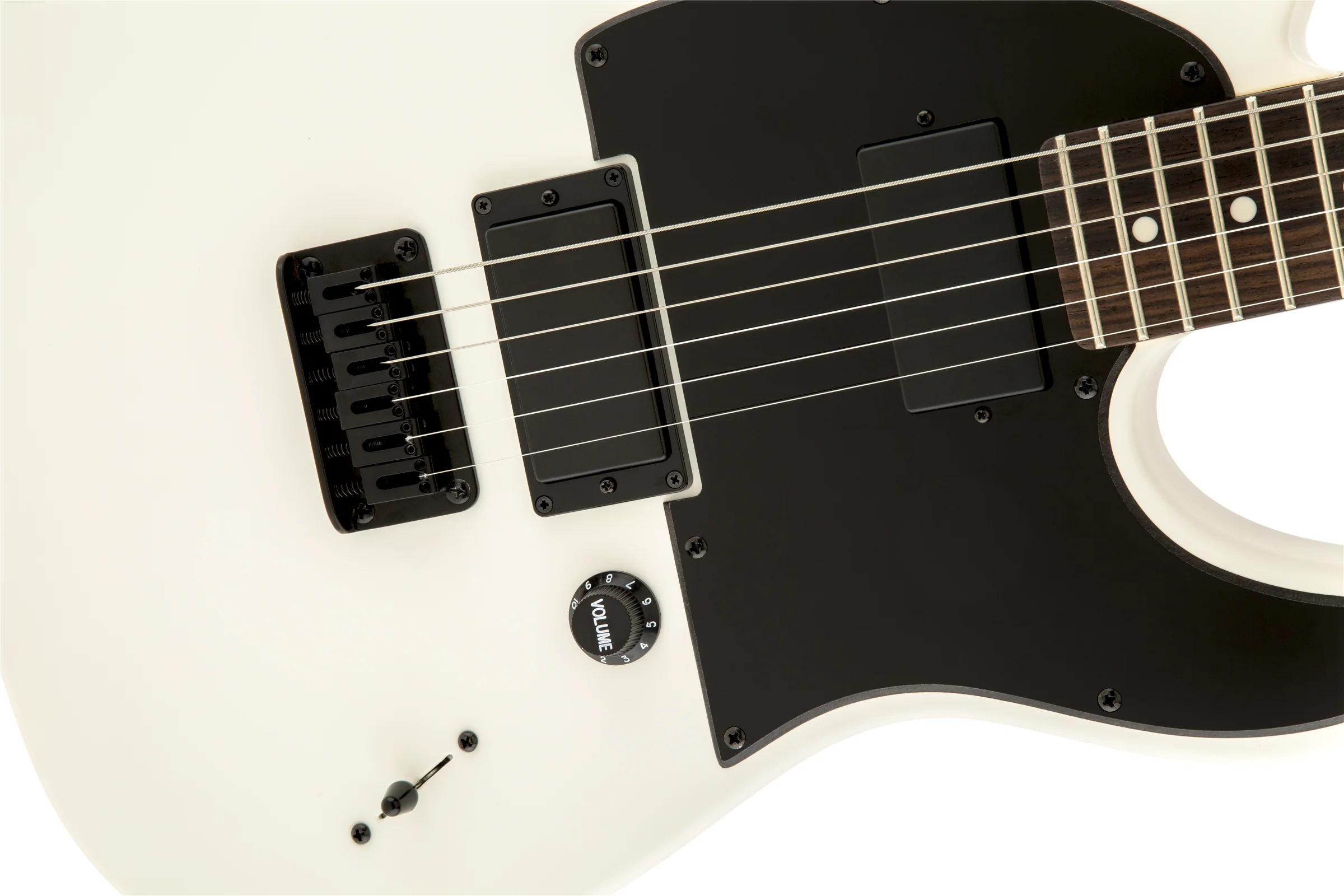 DISC - Squier Jim Root Telecaster Laurel Fingerboard Flat White - Image 4