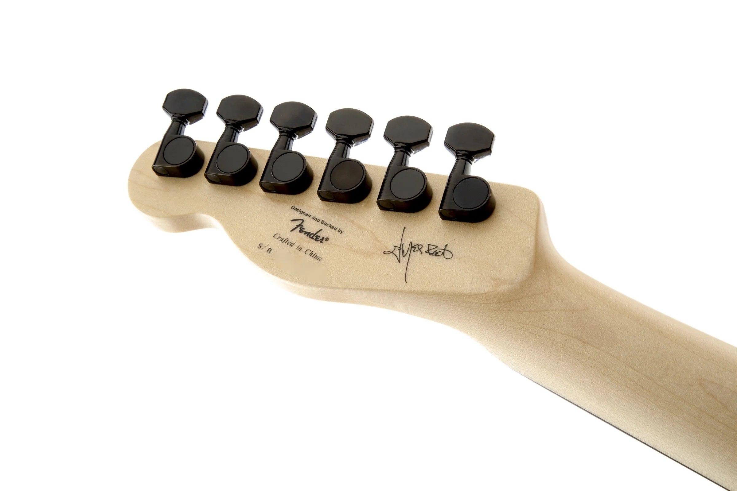 DISC - Squier Jim Root Telecaster Laurel Fingerboard Flat White - Image 8