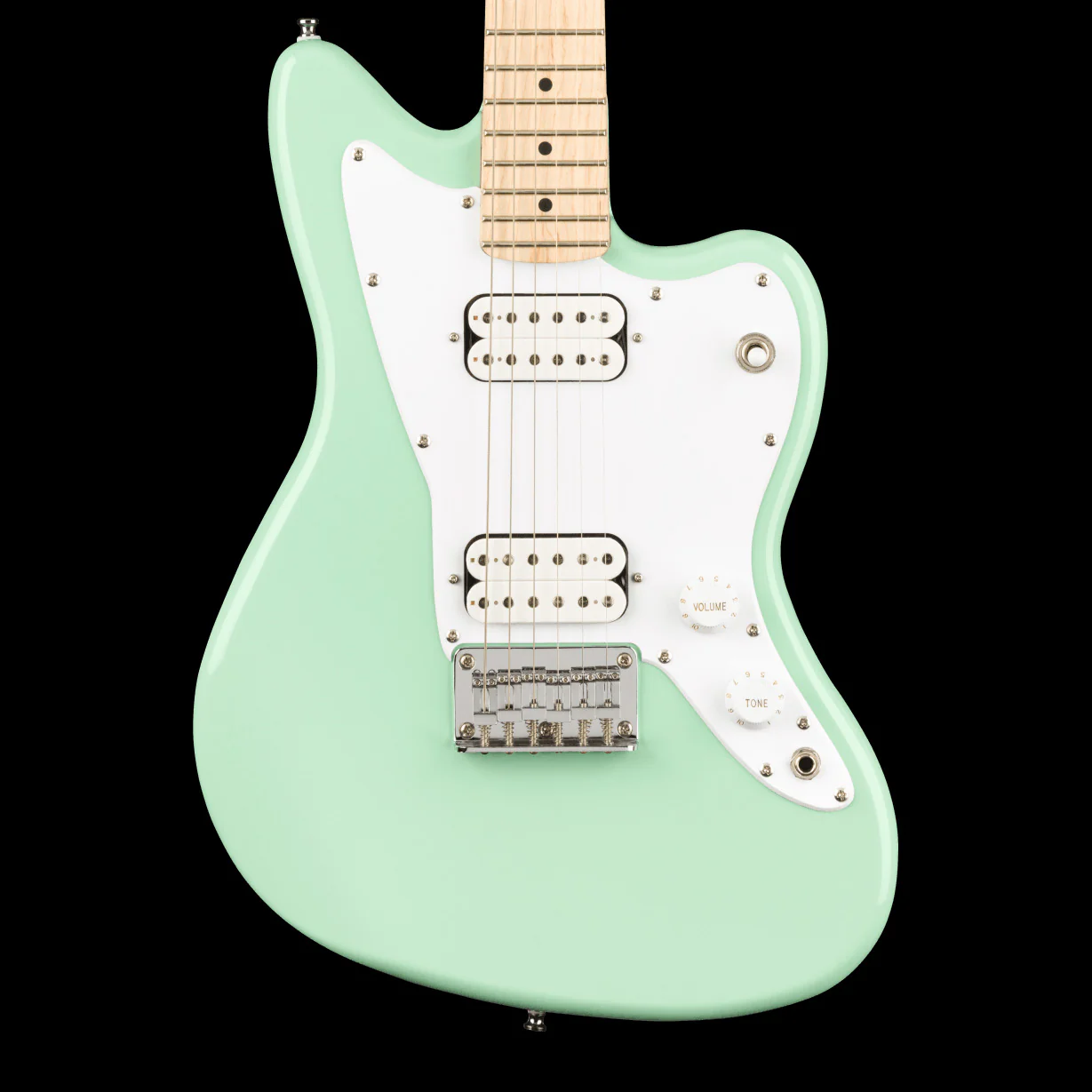 Squier Mini Jazzmaster HH Surf Green Electric Guitar