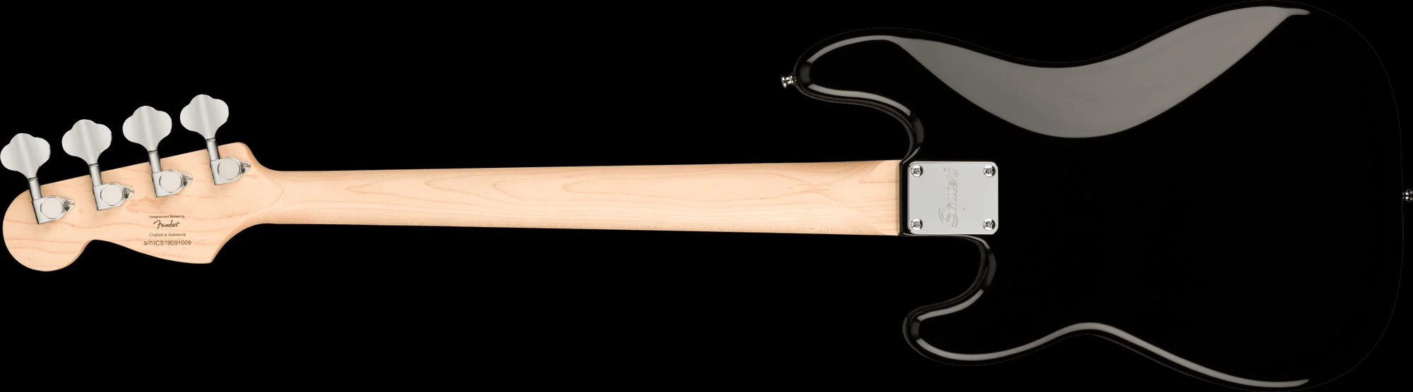 Squier Mini P Bass Laurel Fingerboard Black - Image 5