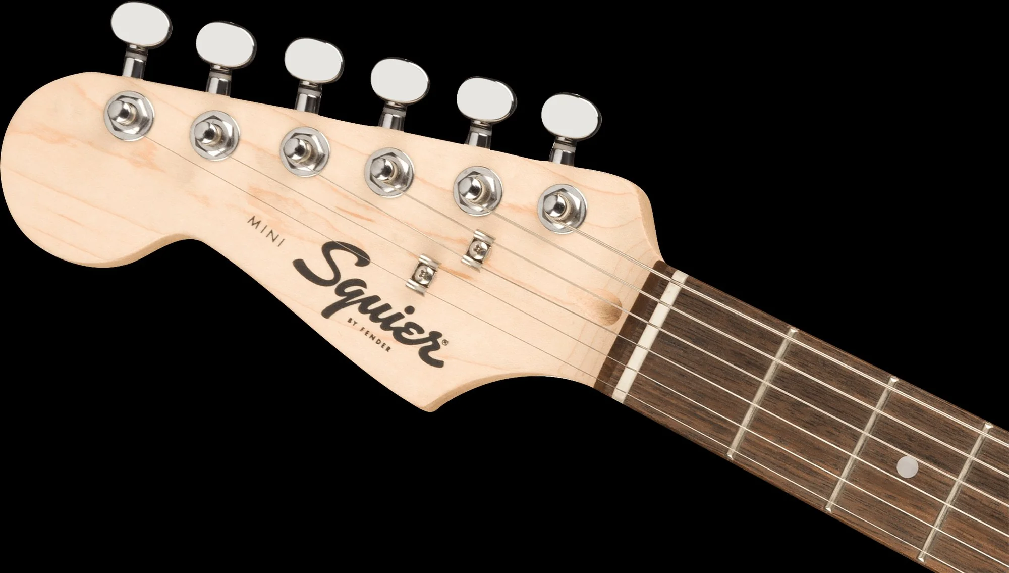 Squier Mini Stratocaster Left-Handed Black Electric Guitar - Image 6
