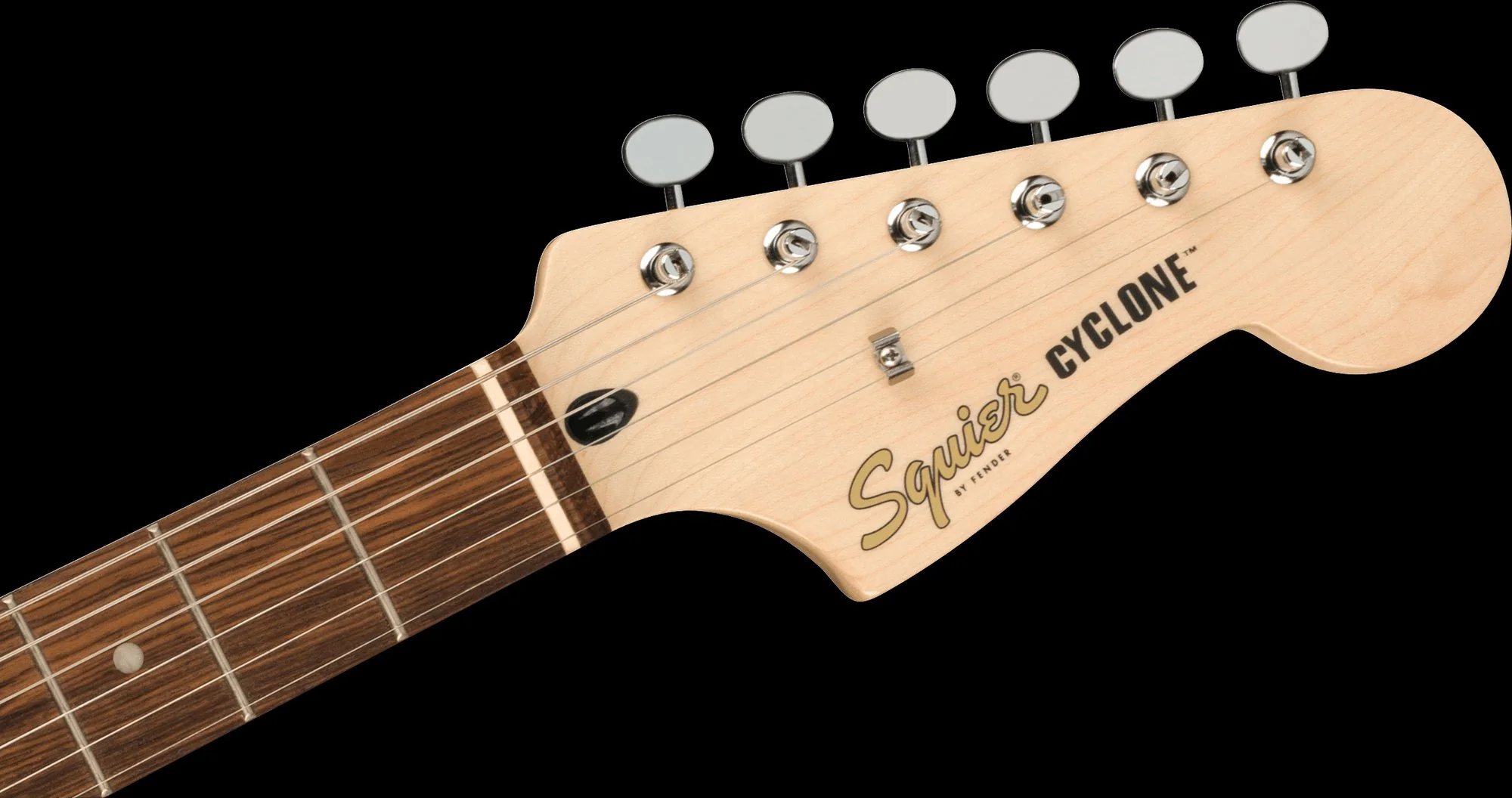 Squier Paranormal Cyclone Laurel Fingerboard Tortoiseshell Pickguard Pearl White - Image 6