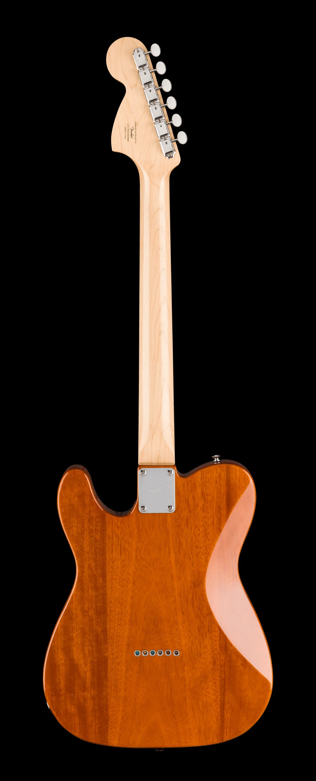 Squier Paranormal Esquire Deluxe Maple Fingerboard Black Pickguard Mocha - Image 5