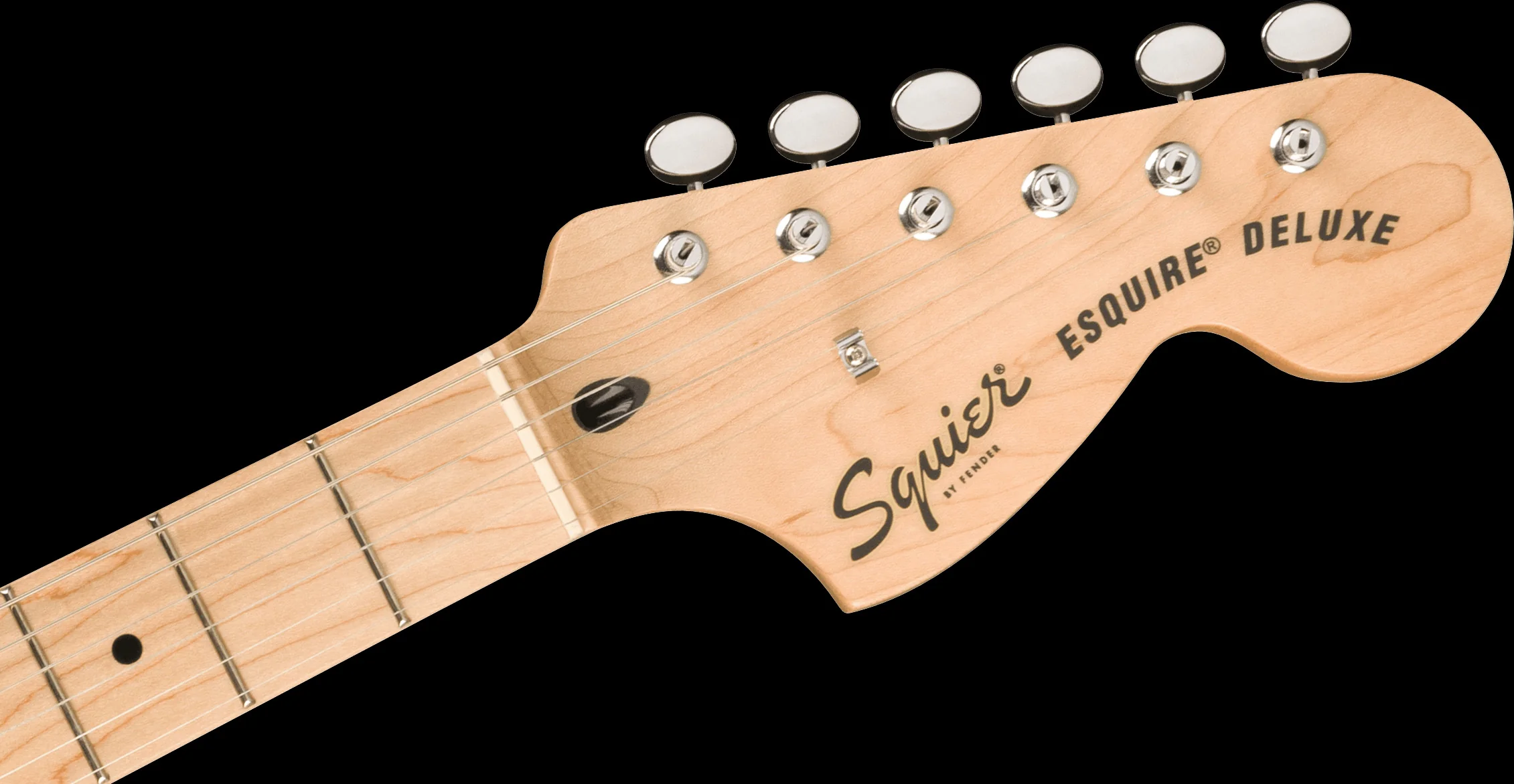 Squier Paranormal Esquire Deluxe Maple Fingerboard Black Pickguard Mocha - Image 6