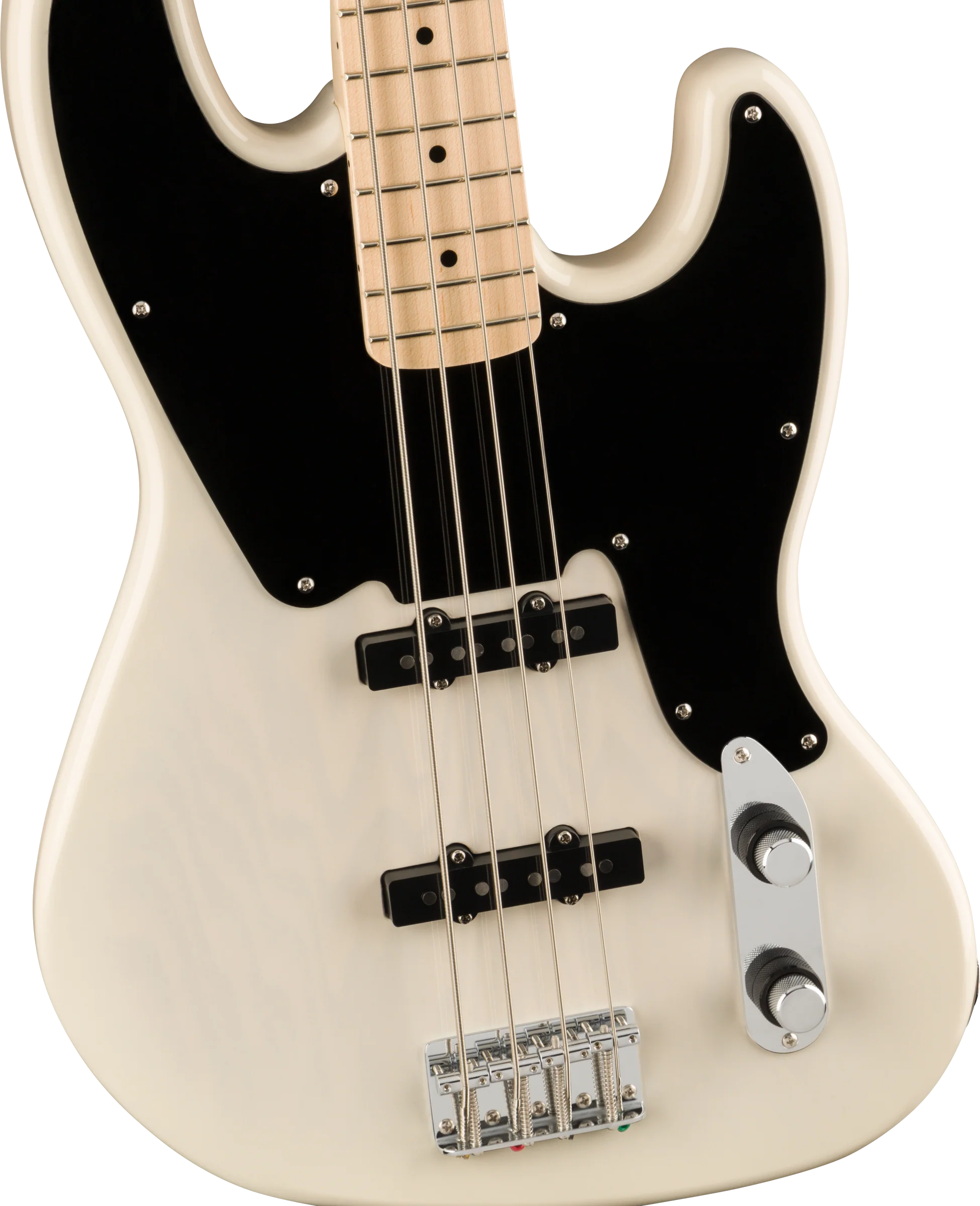 DISC - Squier Paranormal Jazz Bass '54 Maple Fingerboard White Blonde - Image 3