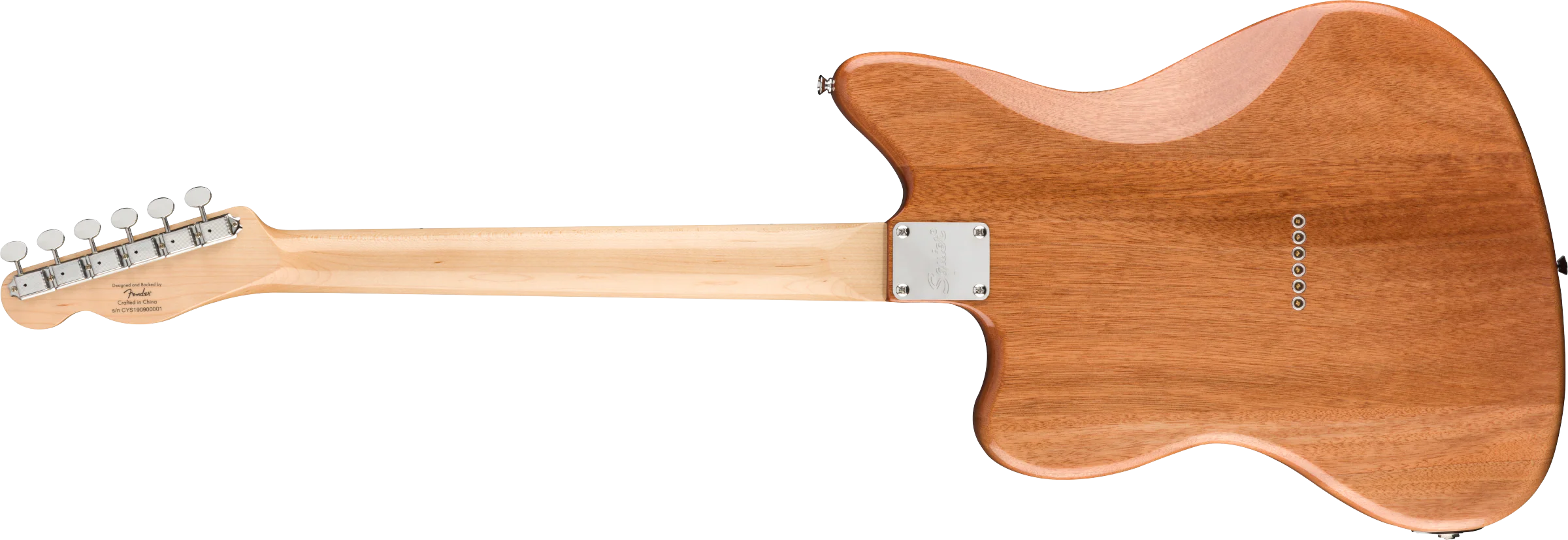 DISC - Squier Paranormal Offset Telecaster Maple Fingerboard Natural Electric Guitar - Image 5