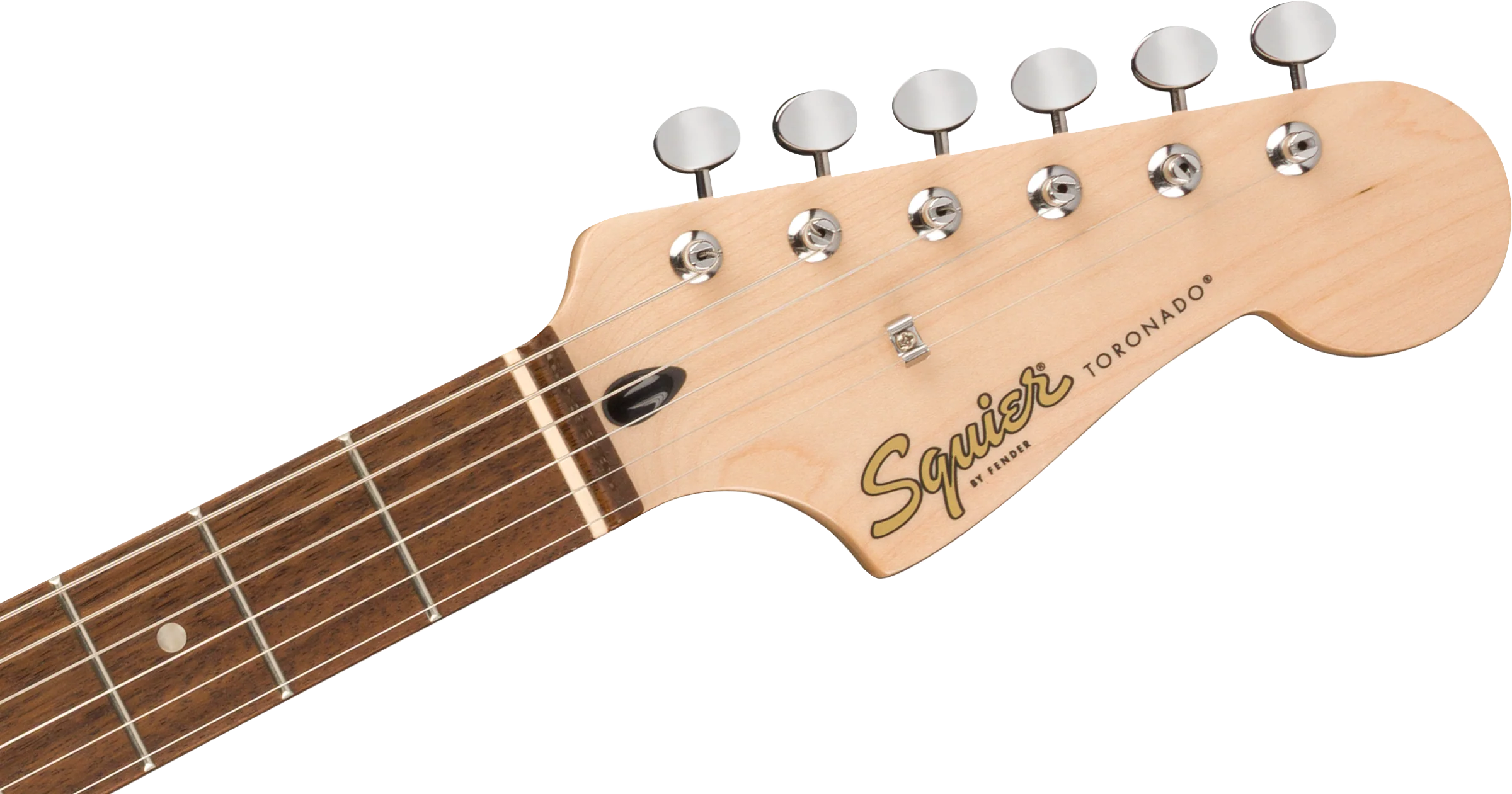 DISC - Squier Paranormal Toronado Laurel Fingerboard Black Electric Guitar - Image 6