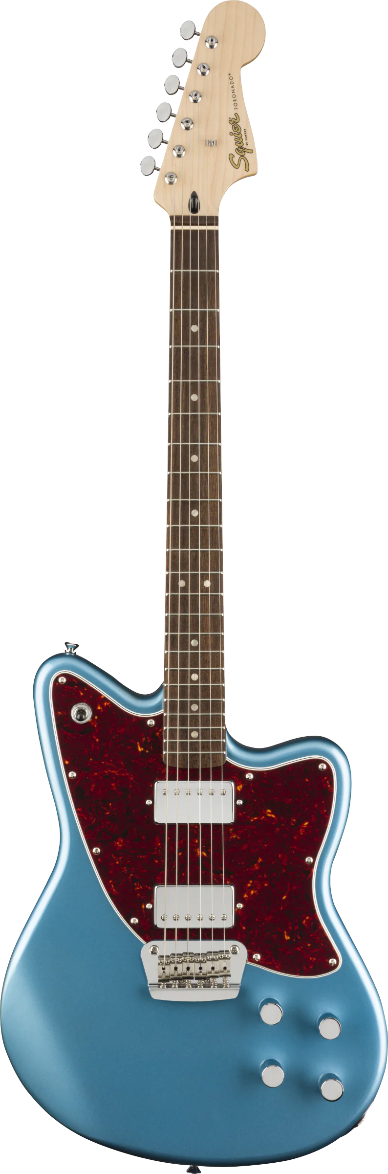 DISC - Squier Paranormal Toronado Laurel Fingerboard Lake Placid Blue Electric Guitar - Image 2