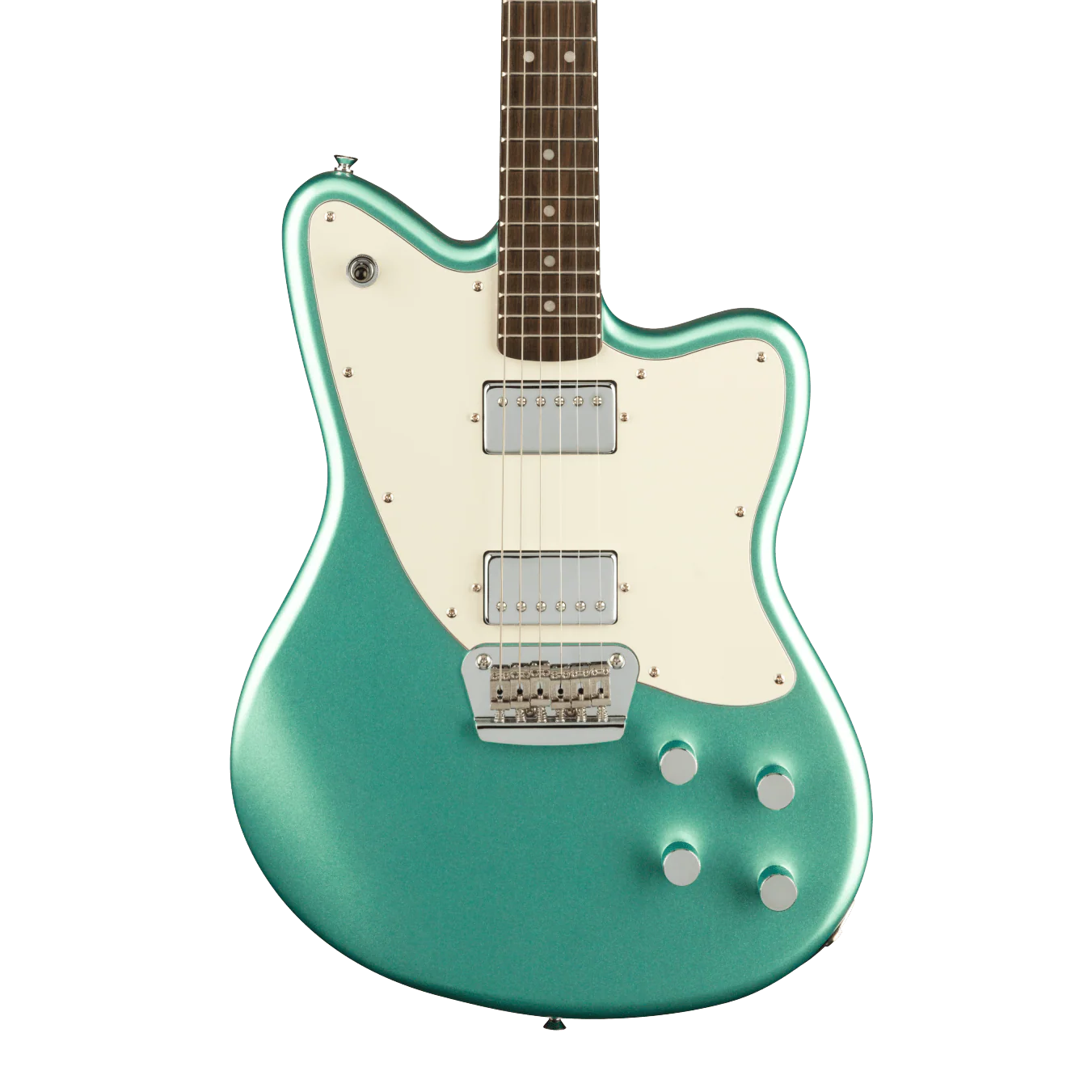 Squier Paranormal Toronado Laurel Fingerboard Parchment Pickguard Mystic Seafoam