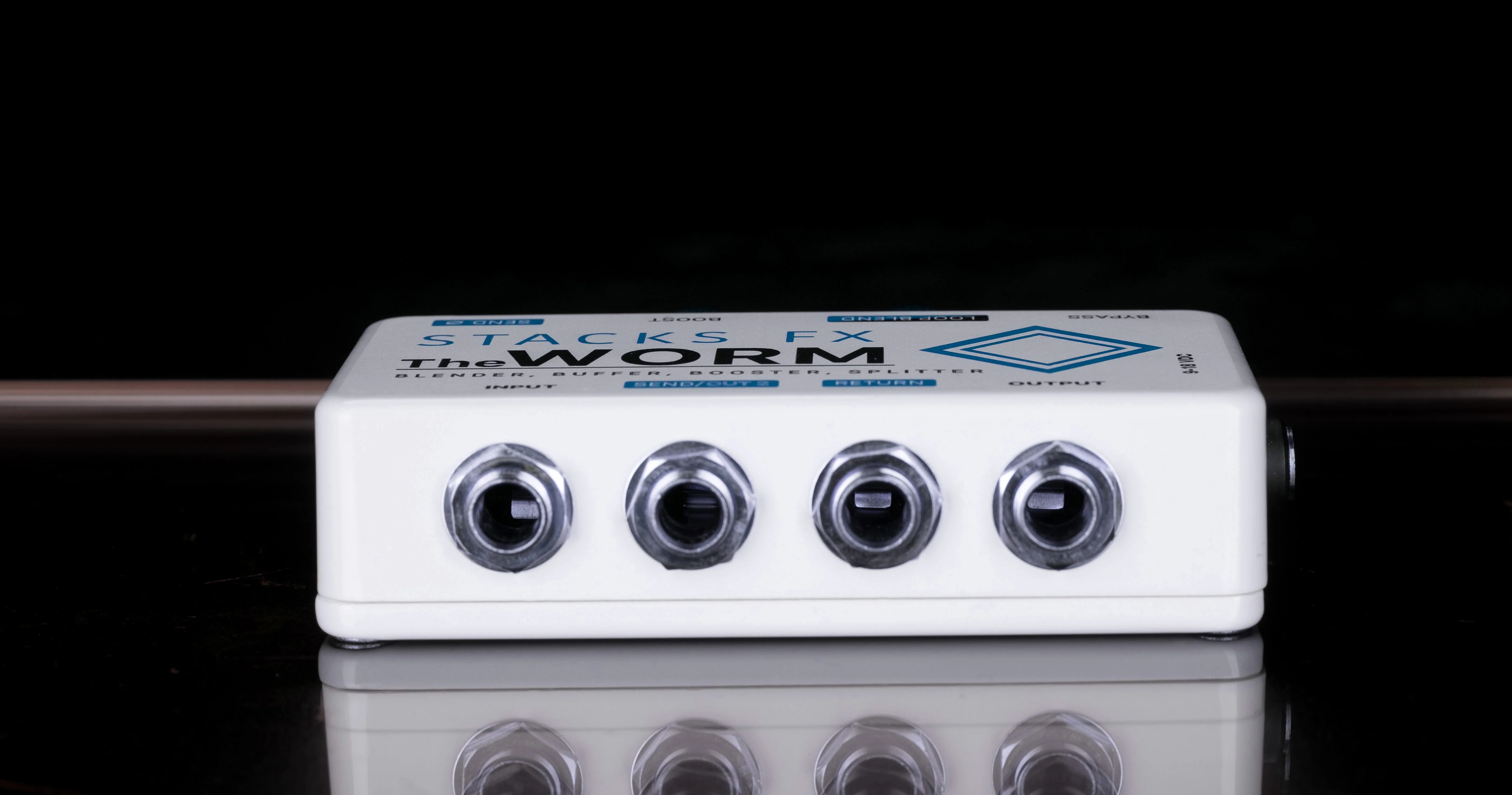 Stacks FX The Worm Blender Buffer Splitter Booster Pedal - Image 4