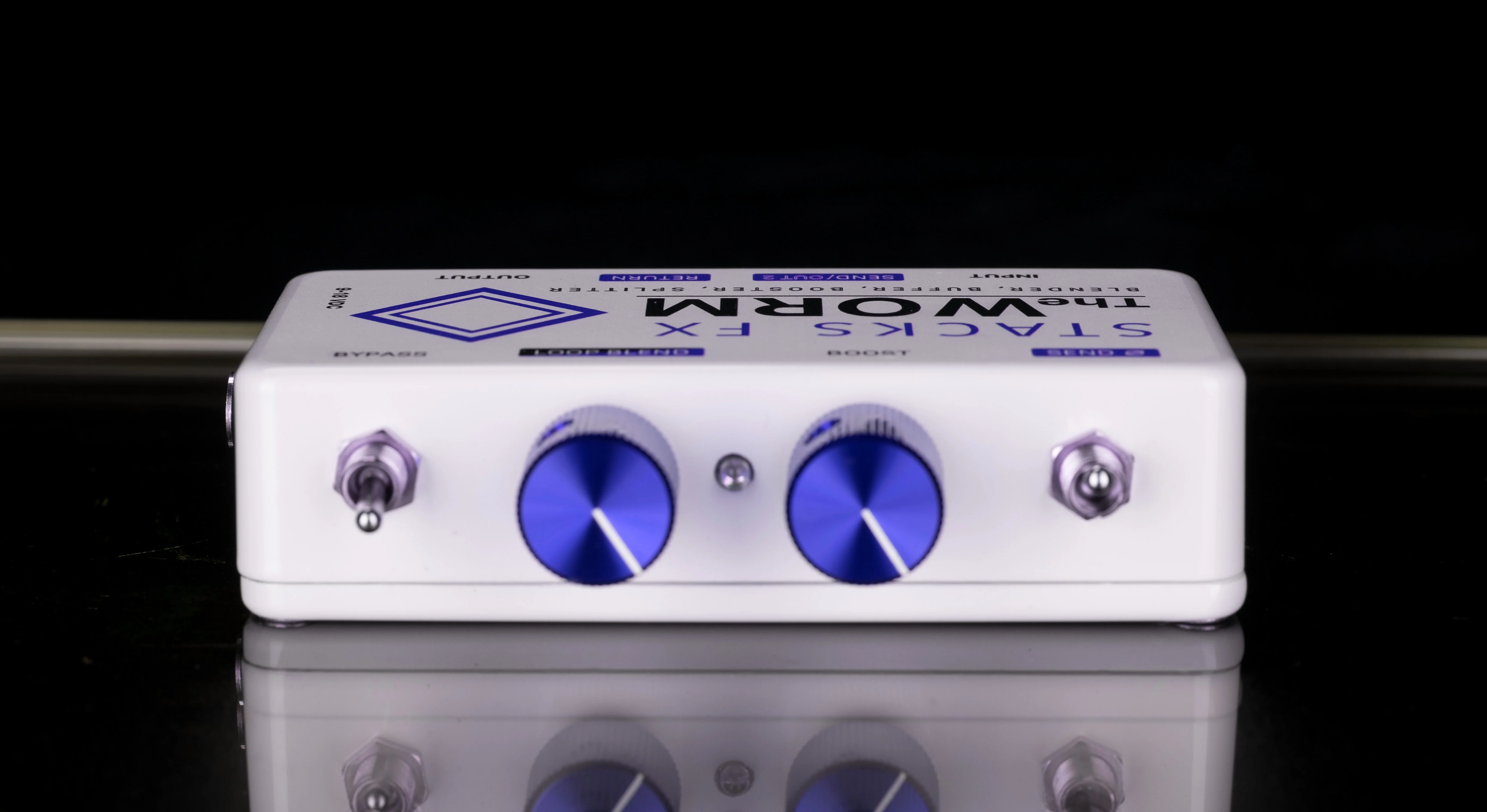 Stacks FX The Worm Blender Buffer Splitter Booster Pedal - Image 6