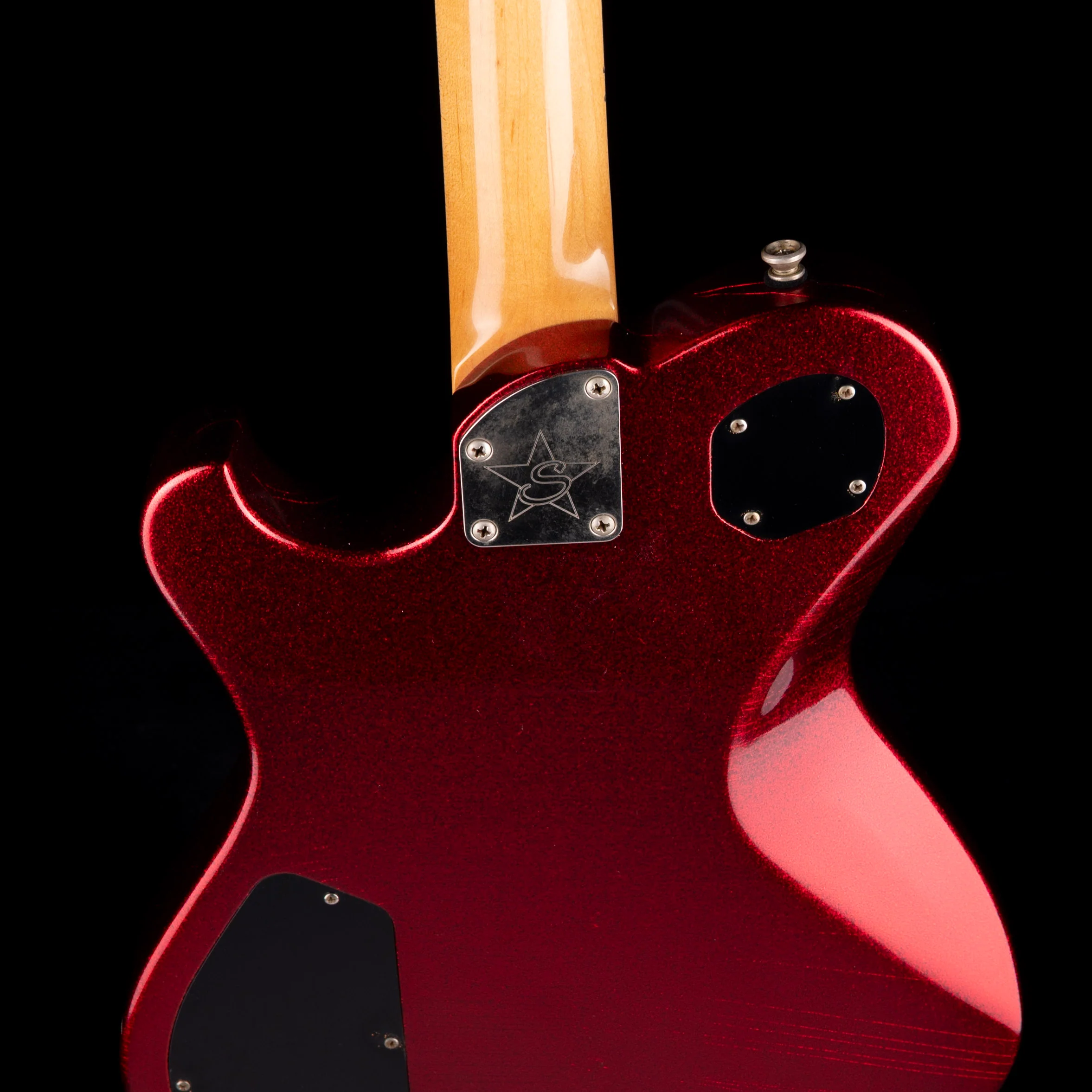 Starr Guitars Hustler Apple Red Sparkle with Gig Bag - Image 11