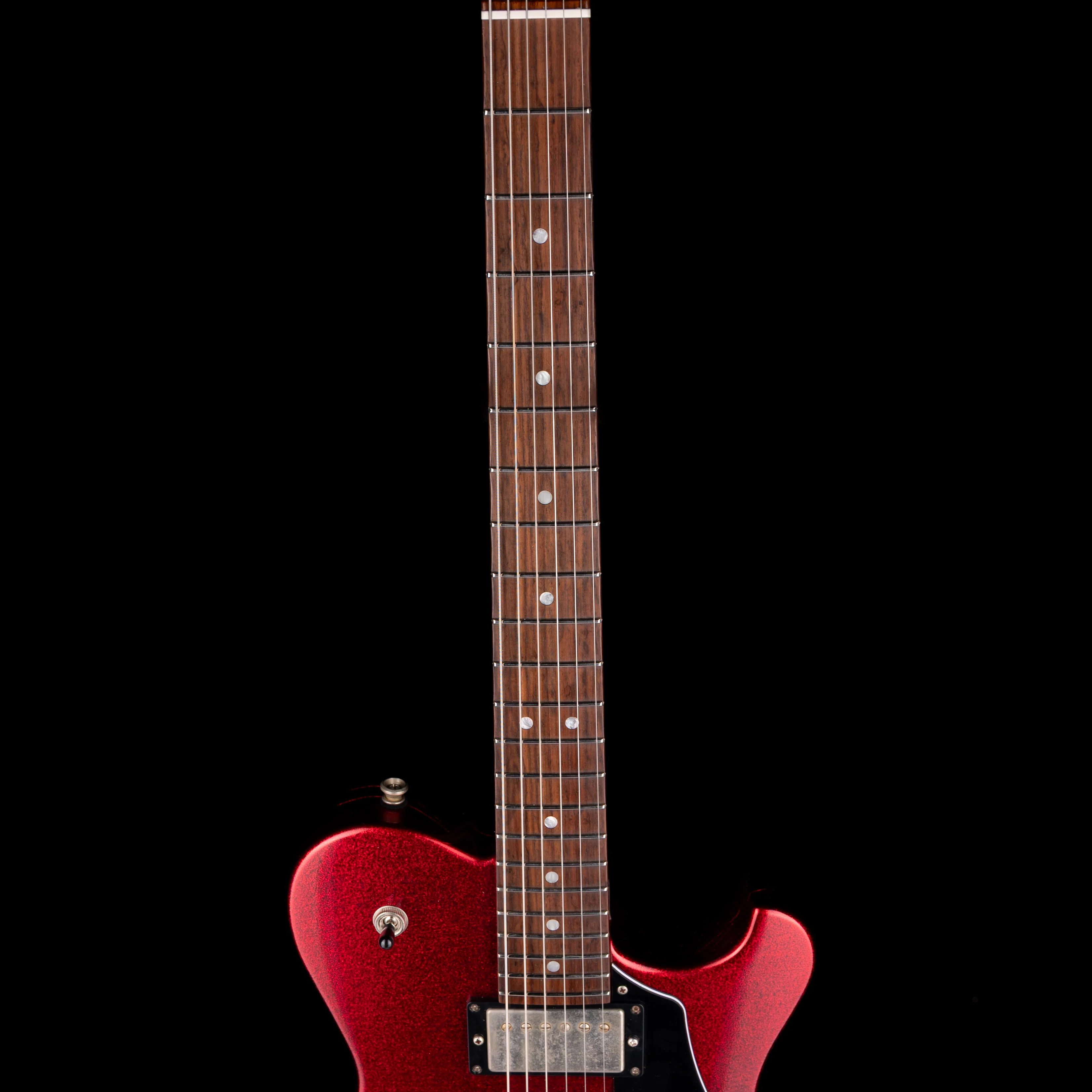 Starr Guitars Hustler Apple Red Sparkle with Gig Bag - Image 7