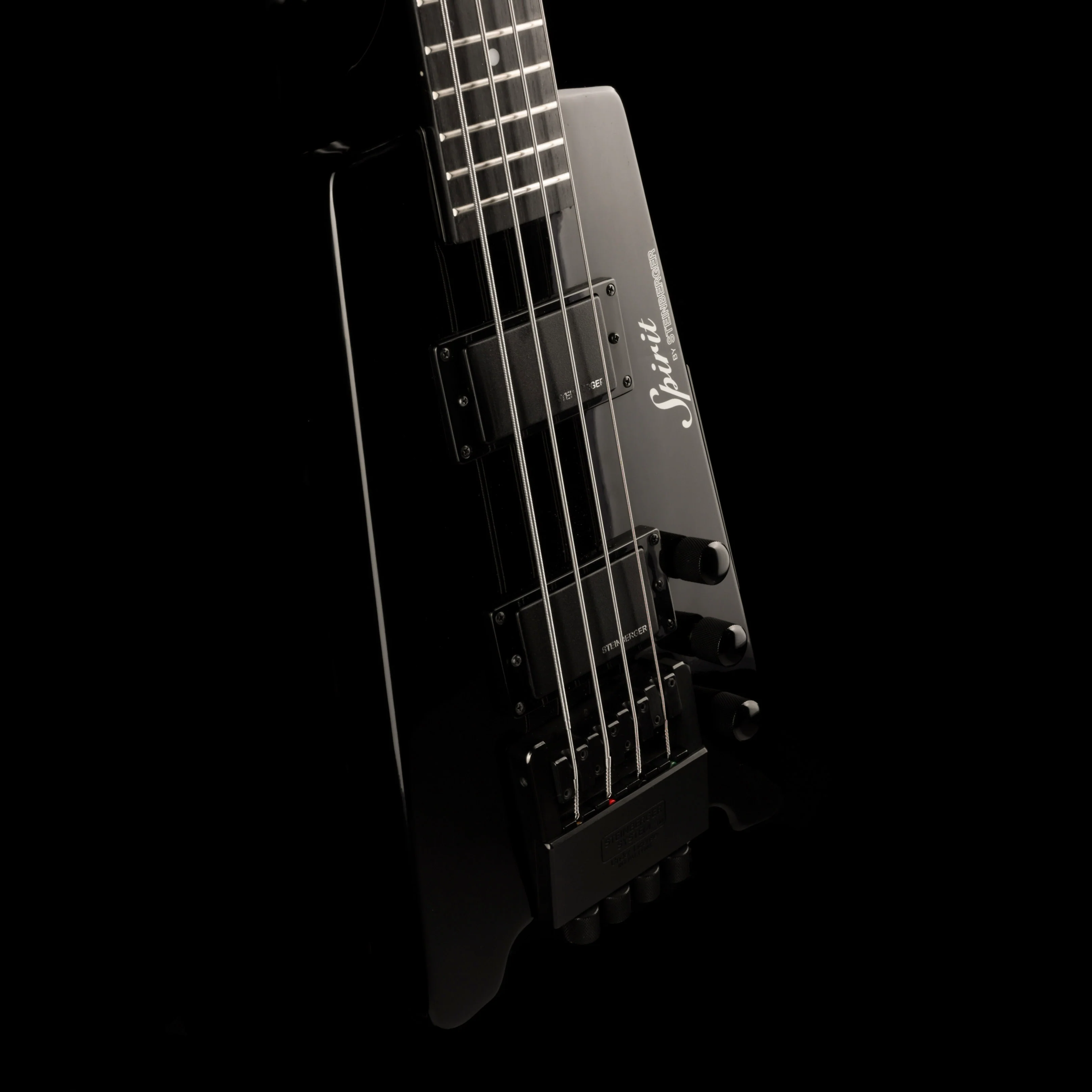Pre Owned Spirit by Steinberger XT-2 Standard Bass Guitar Black with Gig Bag - Image 7